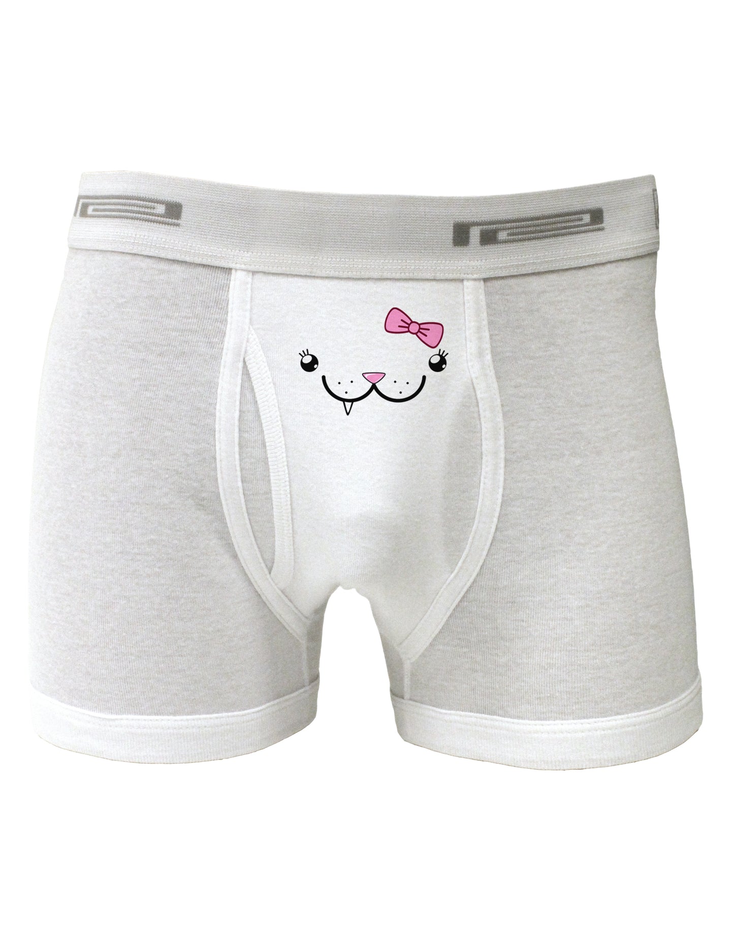 Kyu-T Face - Snagglette Cute Girl Critter Boxer Briefs-Boxer Briefs-TooLoud-White-Small-Davson Sales