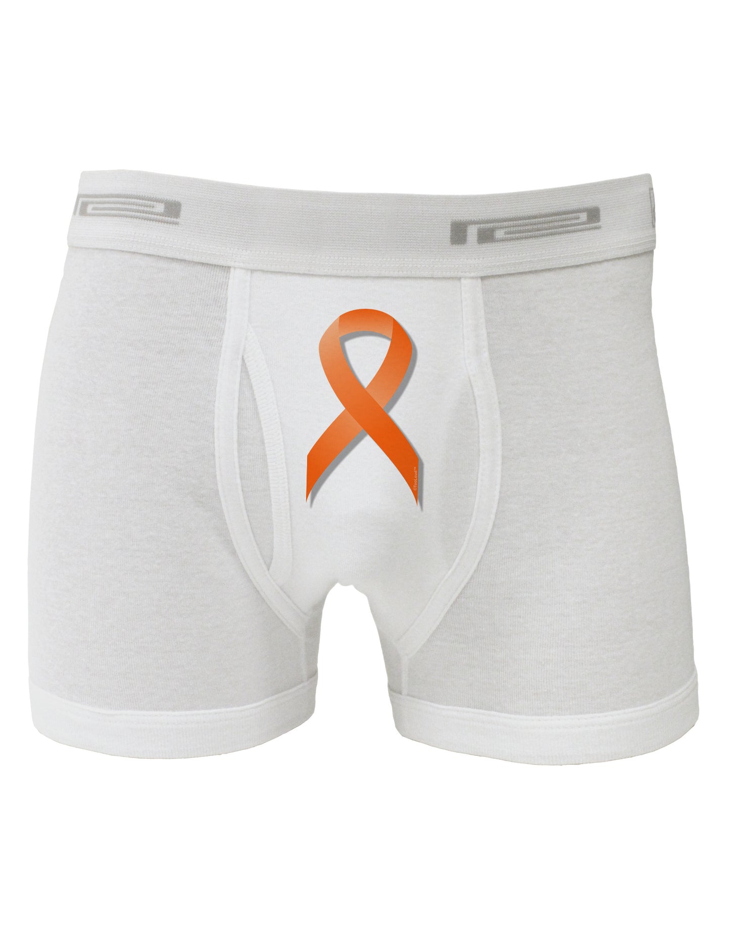 Leukemia Awareness Ribbon - Orange Boxer Briefs-Boxer Briefs-TooLoud-White-Small-Davson Sales