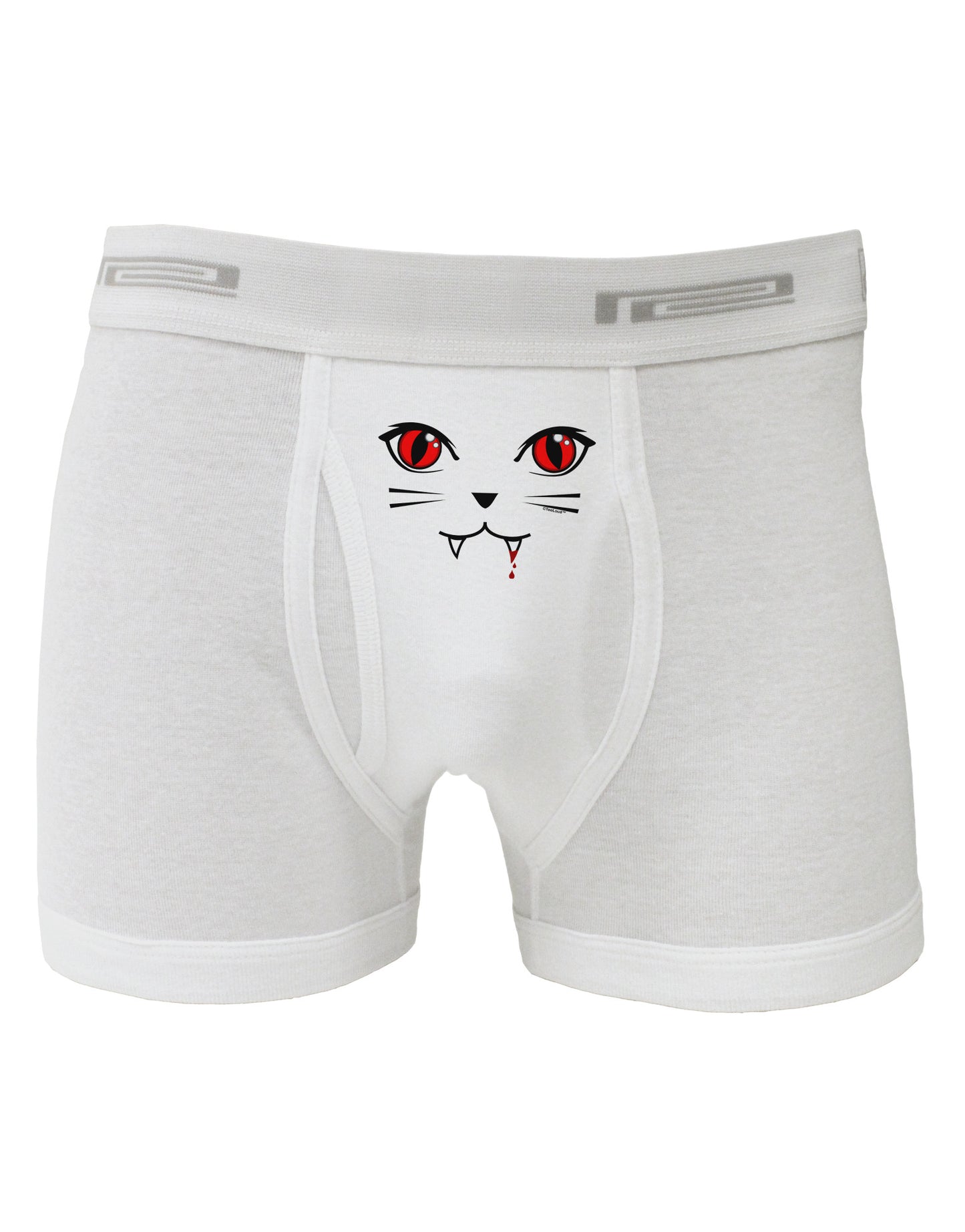 Vamp Kitty Boxer Briefs-Boxer Briefs-TooLoud-White-Small-Davson Sales