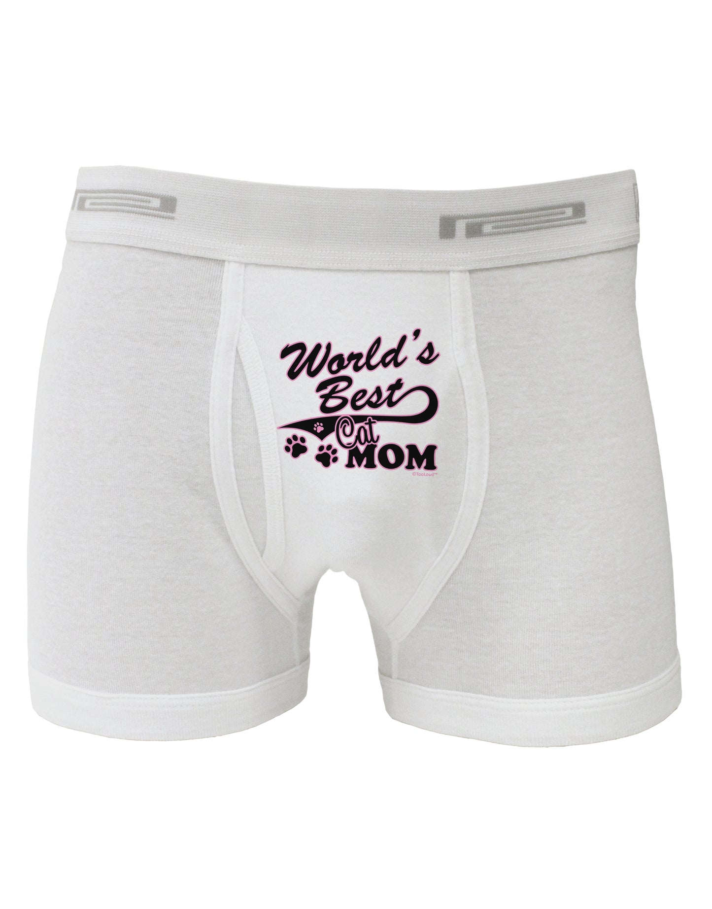 World's Best Cat Mom Boxer Briefs by TooLoud-Boxer Briefs-TooLoud-White-Small-Davson Sales