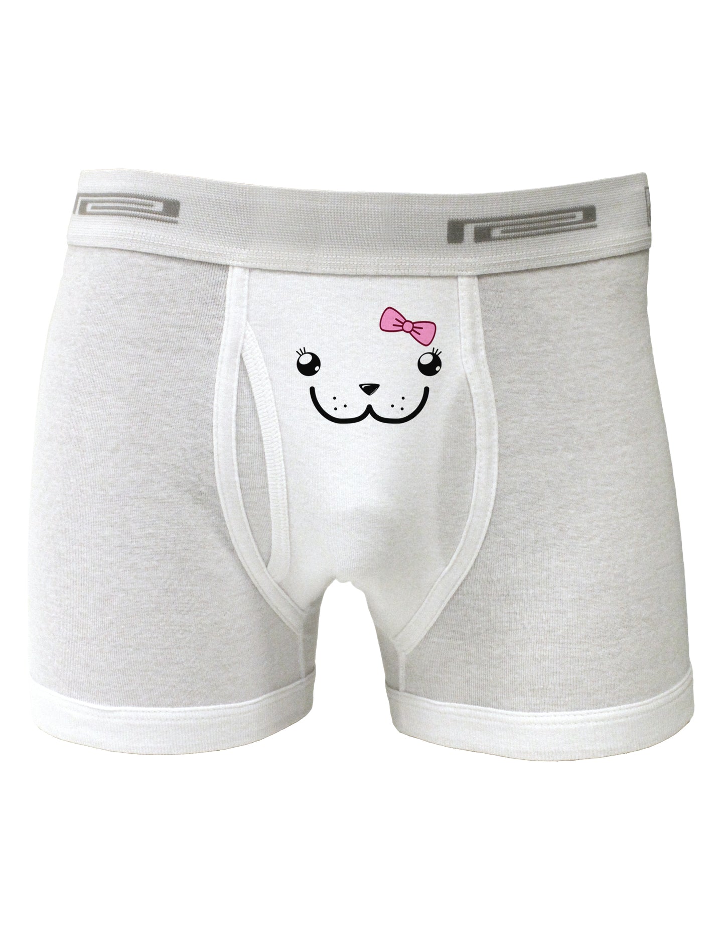 Kyu-T Face - Dewina Cute Girl Dugong Boxer Briefs-Boxer Briefs-TooLoud-White-Small-Davson Sales