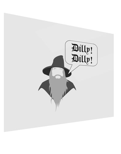 Wizard Dilly Dilly Gloss Poster Print Landscape - Choose Size by TooLoud-TooLoud-17x11"-Davson Sales