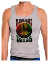 Midnight Toker Marijuana Mens Ribbed Tank Top-Mens Ribbed Tank Top-TooLoud-Heather-Gray-Small-Davson Sales