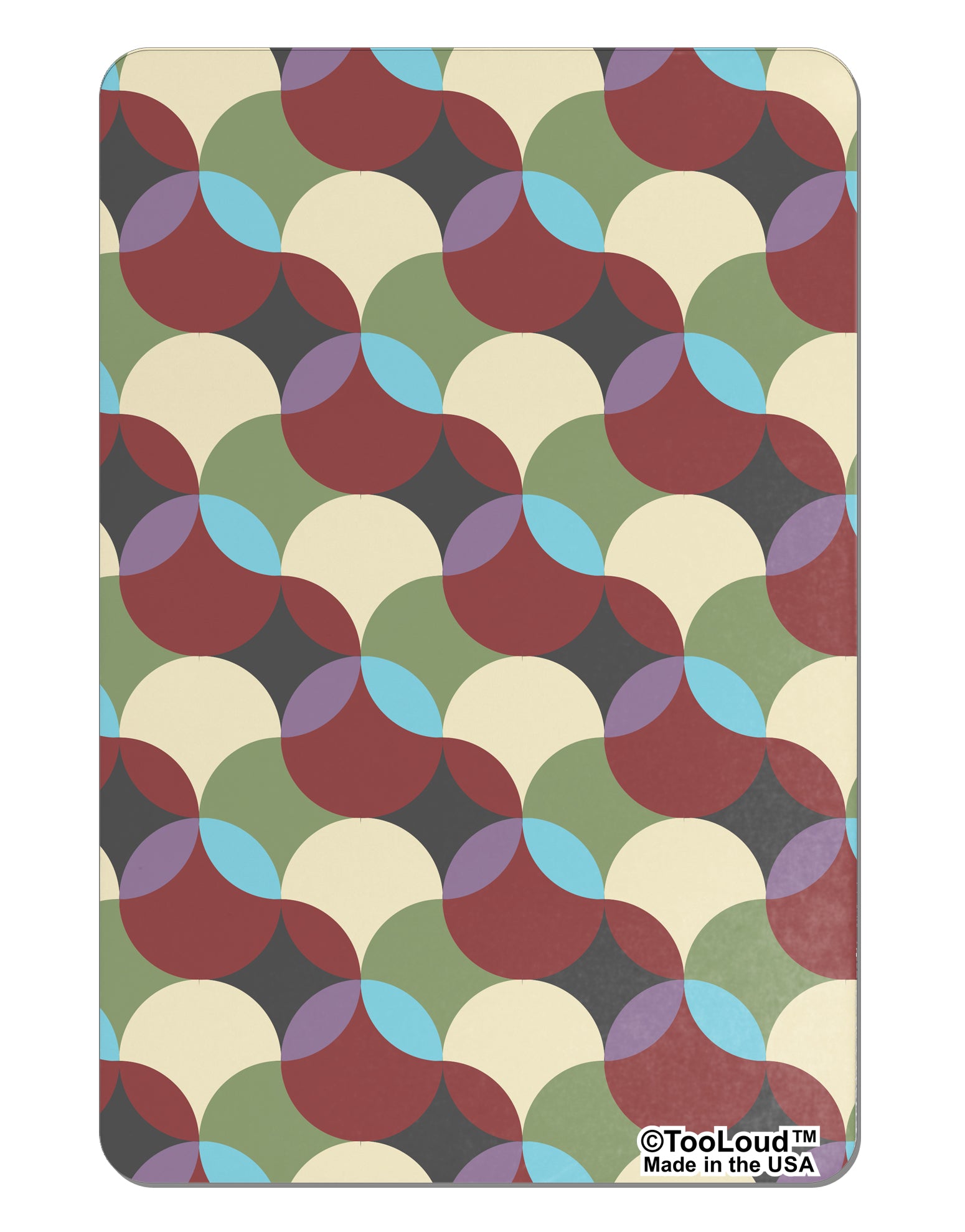 Geometric Abstract AOP 10 InchRound Wall Clock All Over Print by TooLoud-Wall Clock-TooLoud-White-Davson Sales