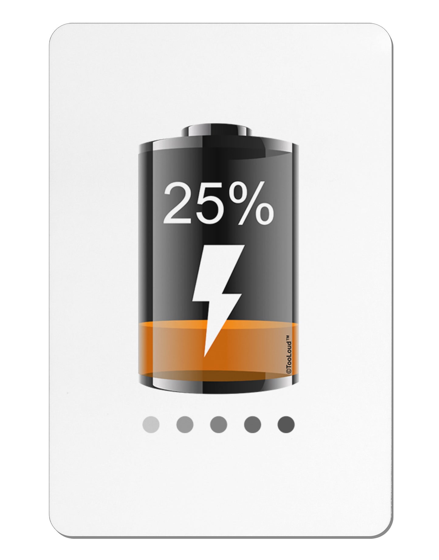 Low Energy 25 Percent Aluminum Magnet-TooLoud-White-Davson Sales