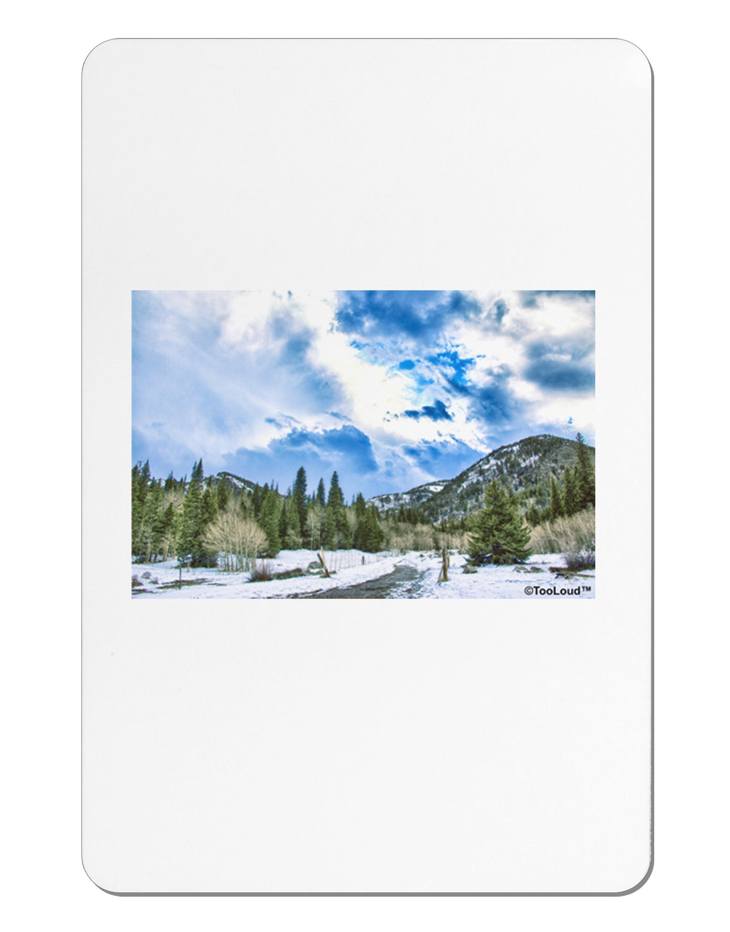 El Dora CO Aluminum Magnet-TooLoud-White-Davson Sales