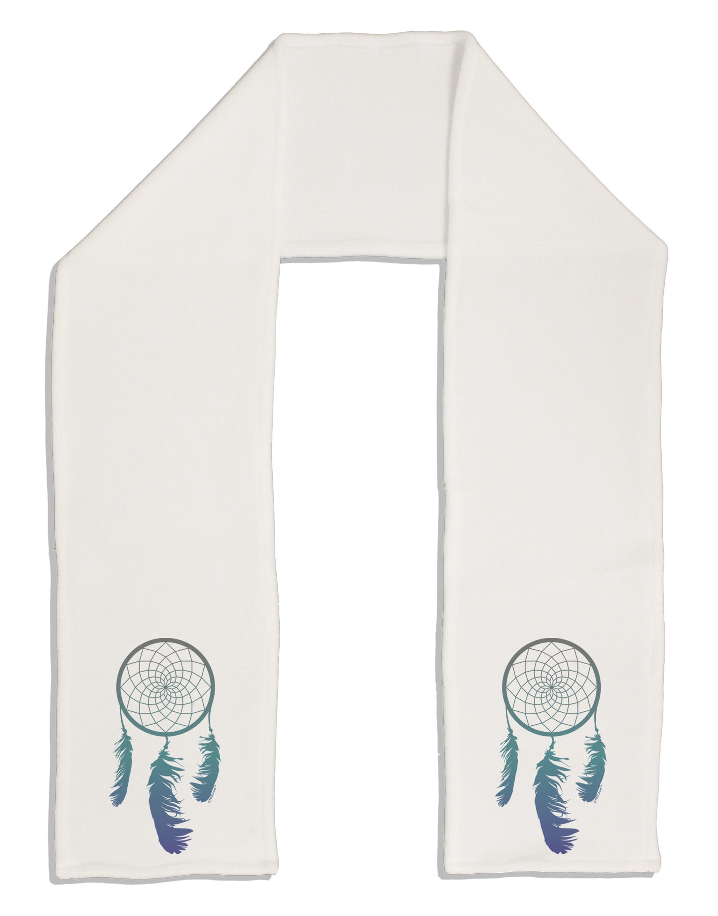 Mystic Dreamcatcher Adult Fleece 64" Scarf-TooLoud-White-One-Size-Adult-Davson Sales