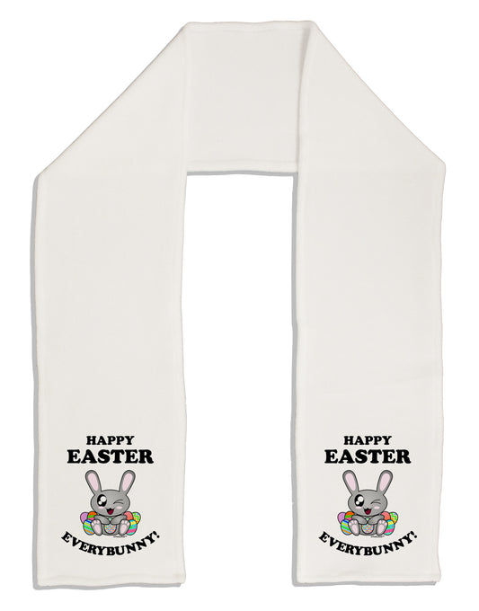 Happy Easter Everybunny Adult Fleece 64" Scarf-TooLoud-White-One-Size-Adult-Davson Sales