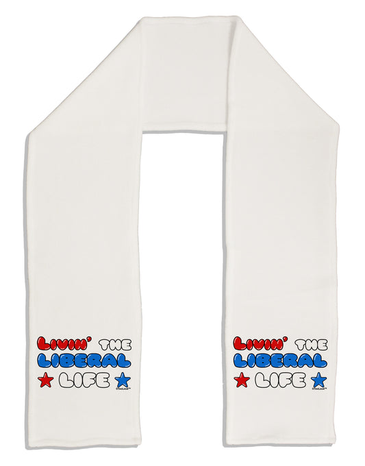The Liberal Life Adult Fleece 64" Scarf-TooLoud-White-One-Size-Adult-Davson Sales