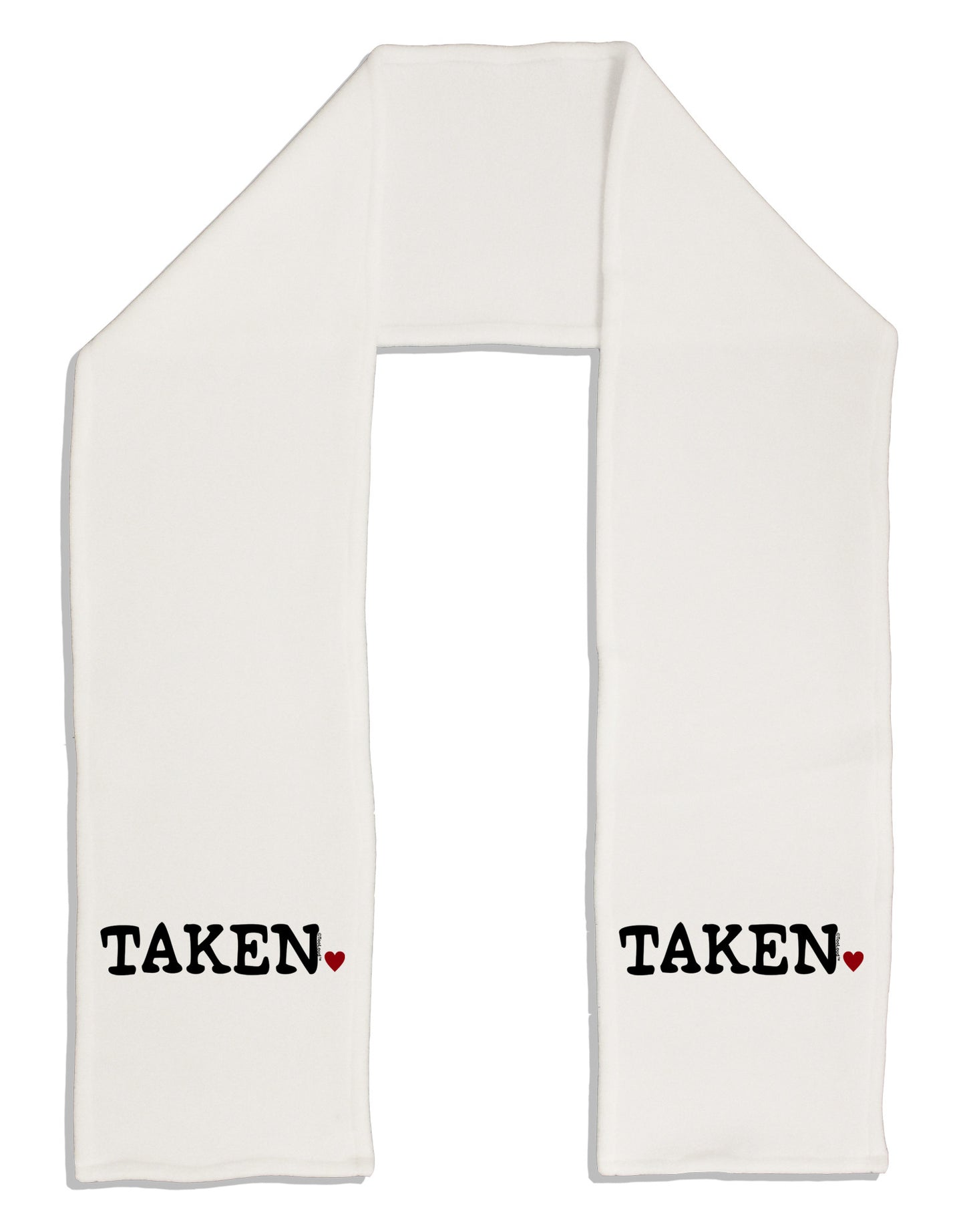 Taken Adult Fleece 64" Scarf by-TooLoud-White-One-Size-Adult-Davson Sales