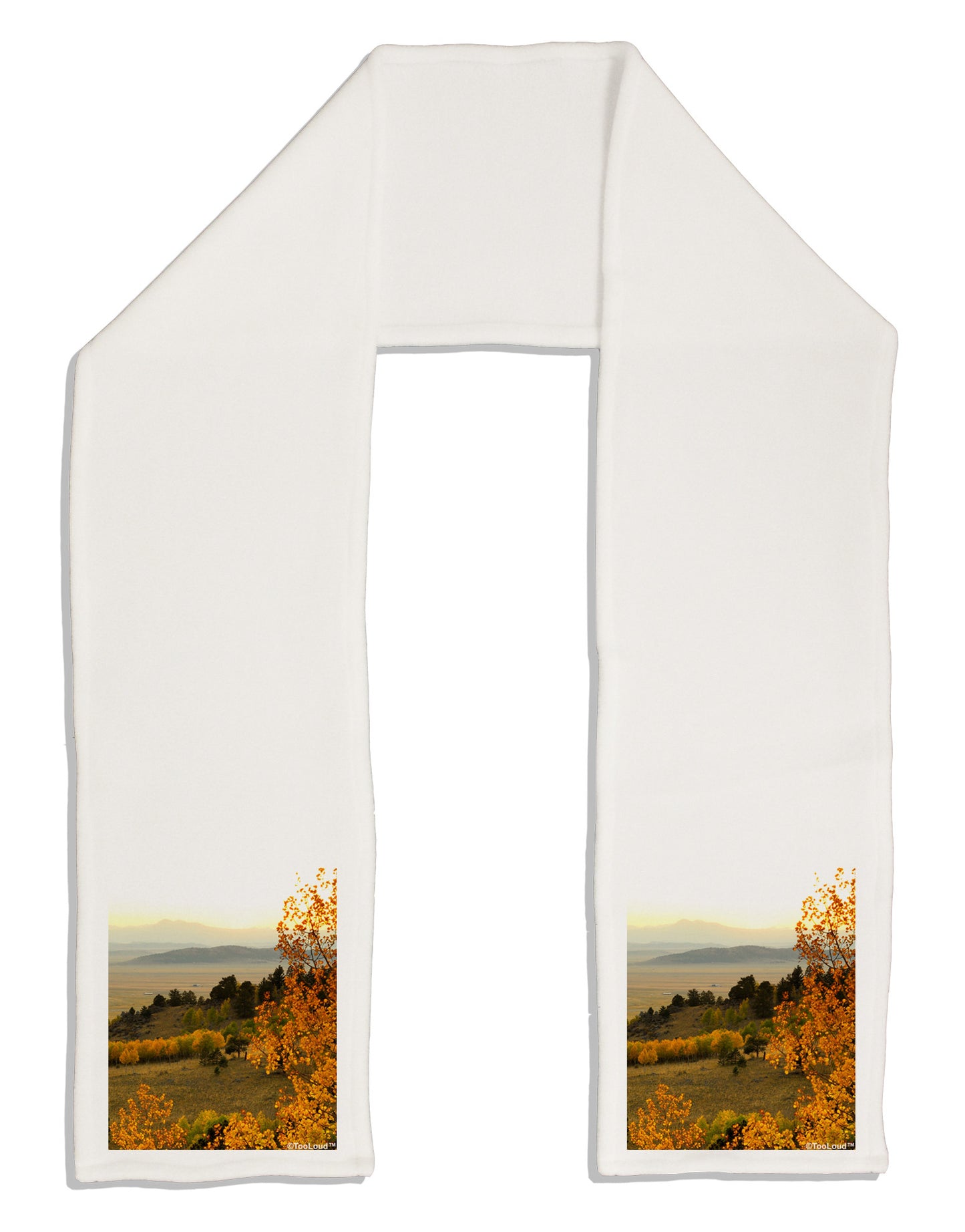 Nature Photography - Gentle Sunrise Adult Fleece 64" Scarf by-TooLoud-White-One-Size-Adult-Davson Sales