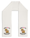 Rescue A Puppy Adult Fleece 64" Scarf-TooLoud-White-One-Size-Adult-Davson Sales