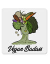 Vegan Badass 4x4 Inch Square Stickers - 4 Pieces-Stickers-TooLoud-Davson Sales