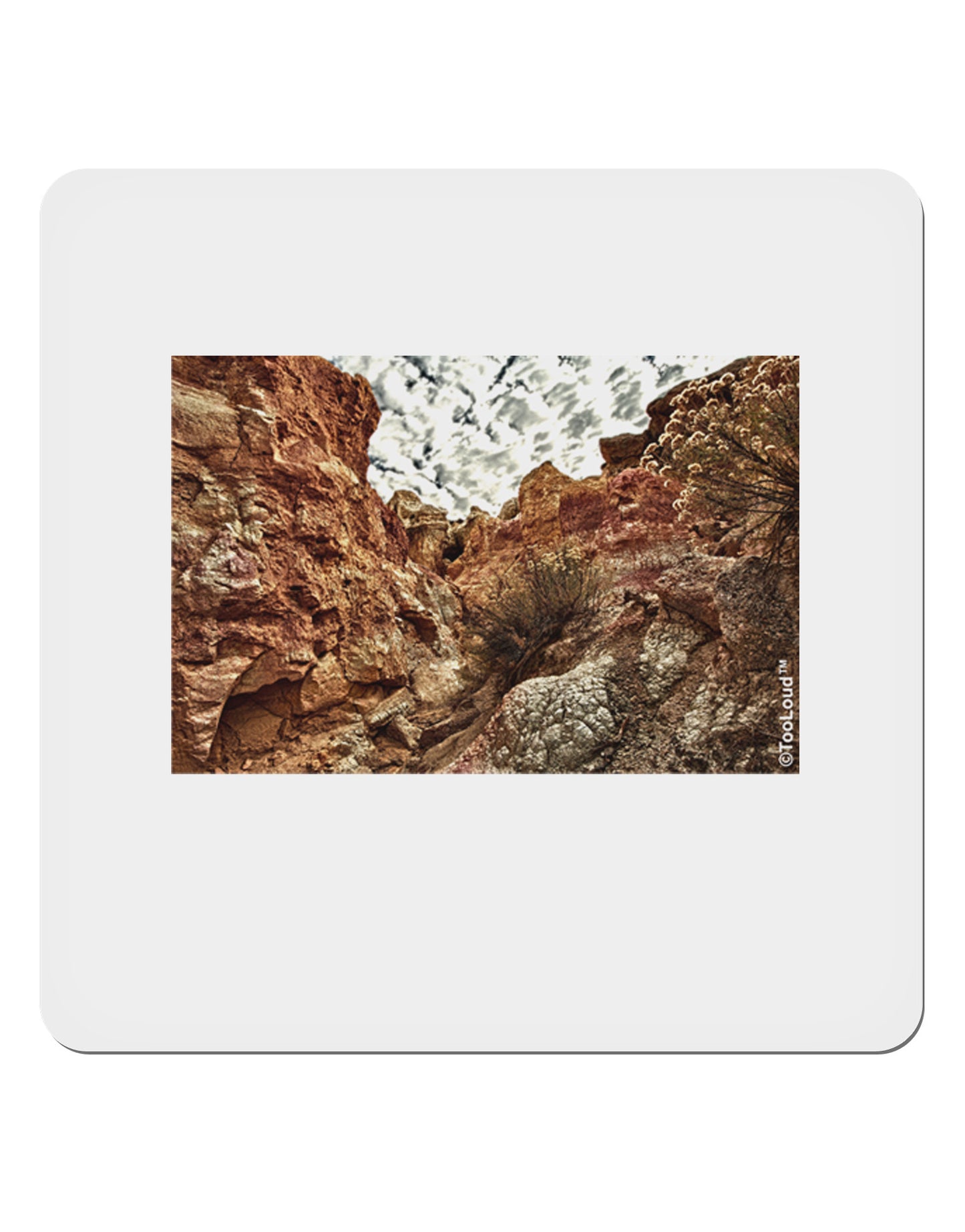 Colorado Painted Rocks 4x4" Square Sticker-Stickers-TooLoud-1-Davson Sales