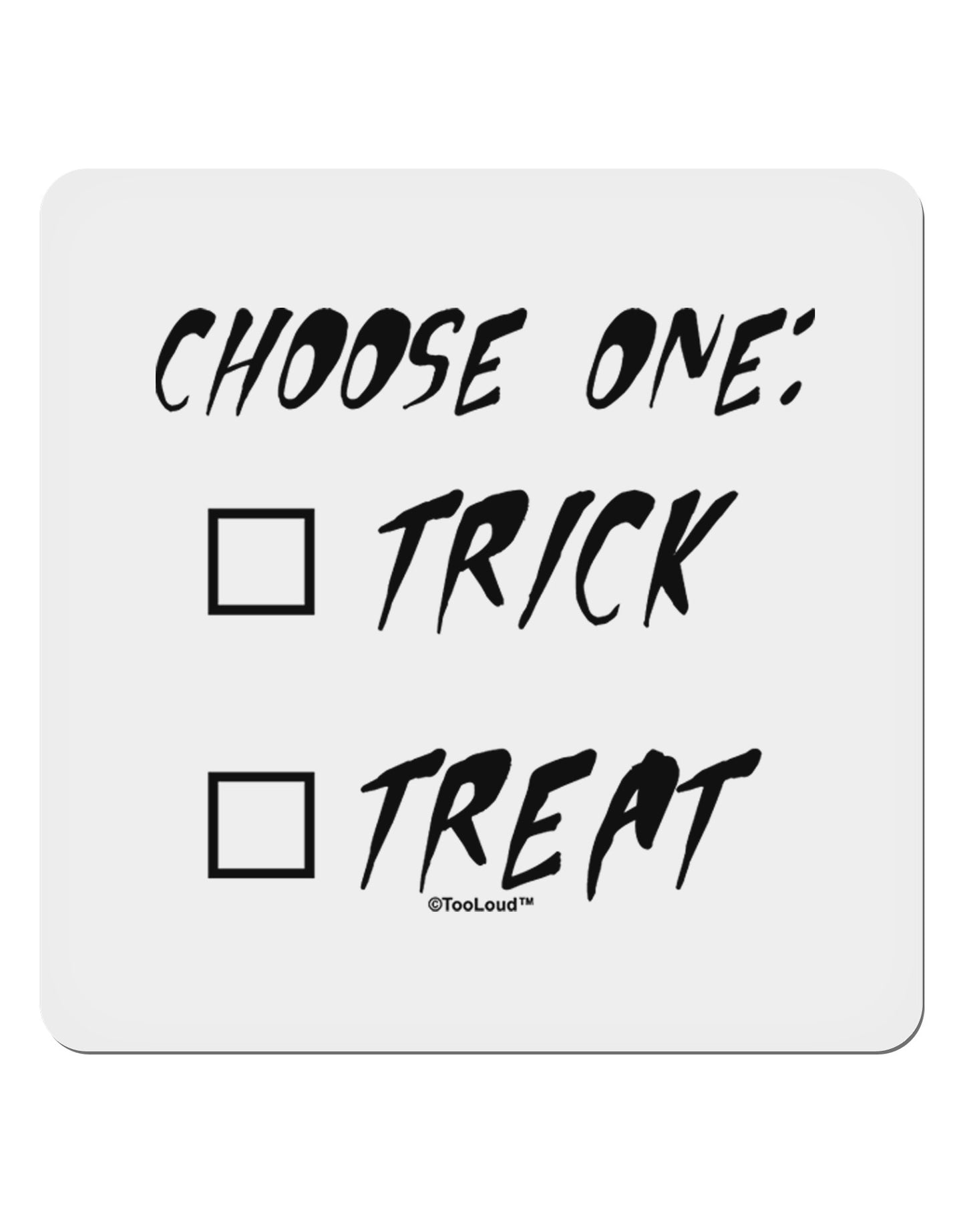 Choose One Unchecked 4x4" Square Sticker 4 Pieces-Stickers-TooLoud-White-Davson Sales