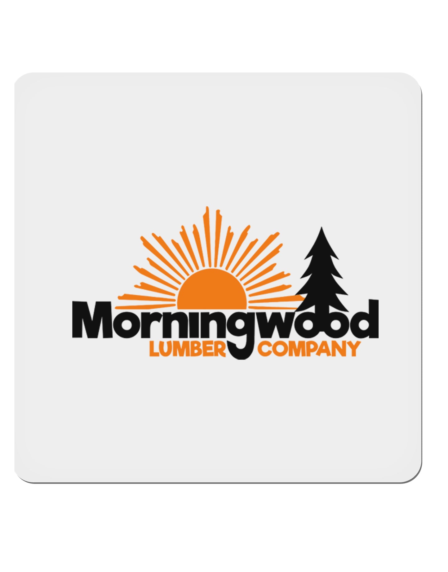 Morningwood Company Funny 4x4" Square Sticker-Stickers-TooLoud-1-Davson Sales