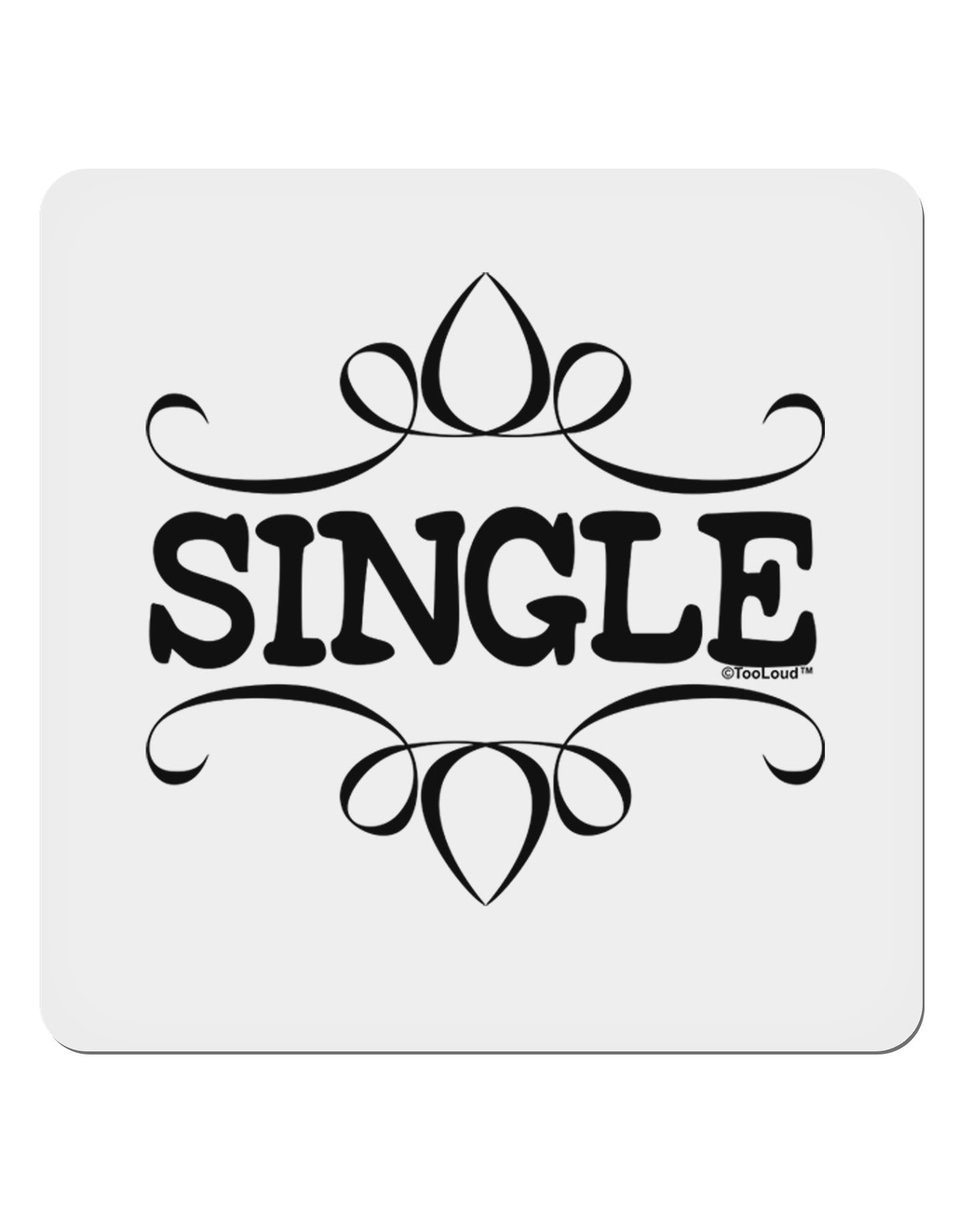 Single 4x4" Square Sticker-Stickers-TooLoud-1-Davson Sales