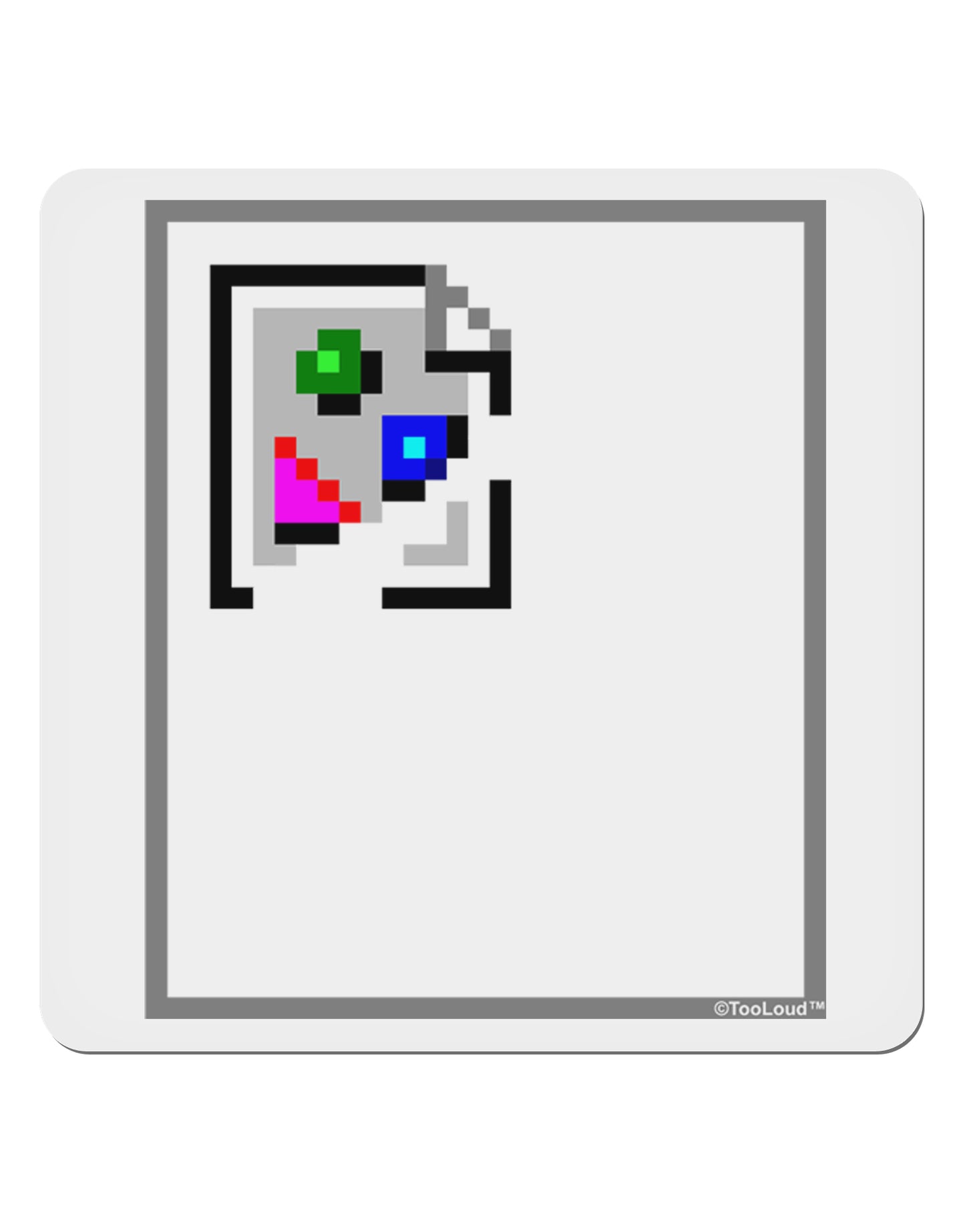 Broken Image Link - Tech Humor 4x4" Square Sticker-Stickers-TooLoud-1-Davson Sales