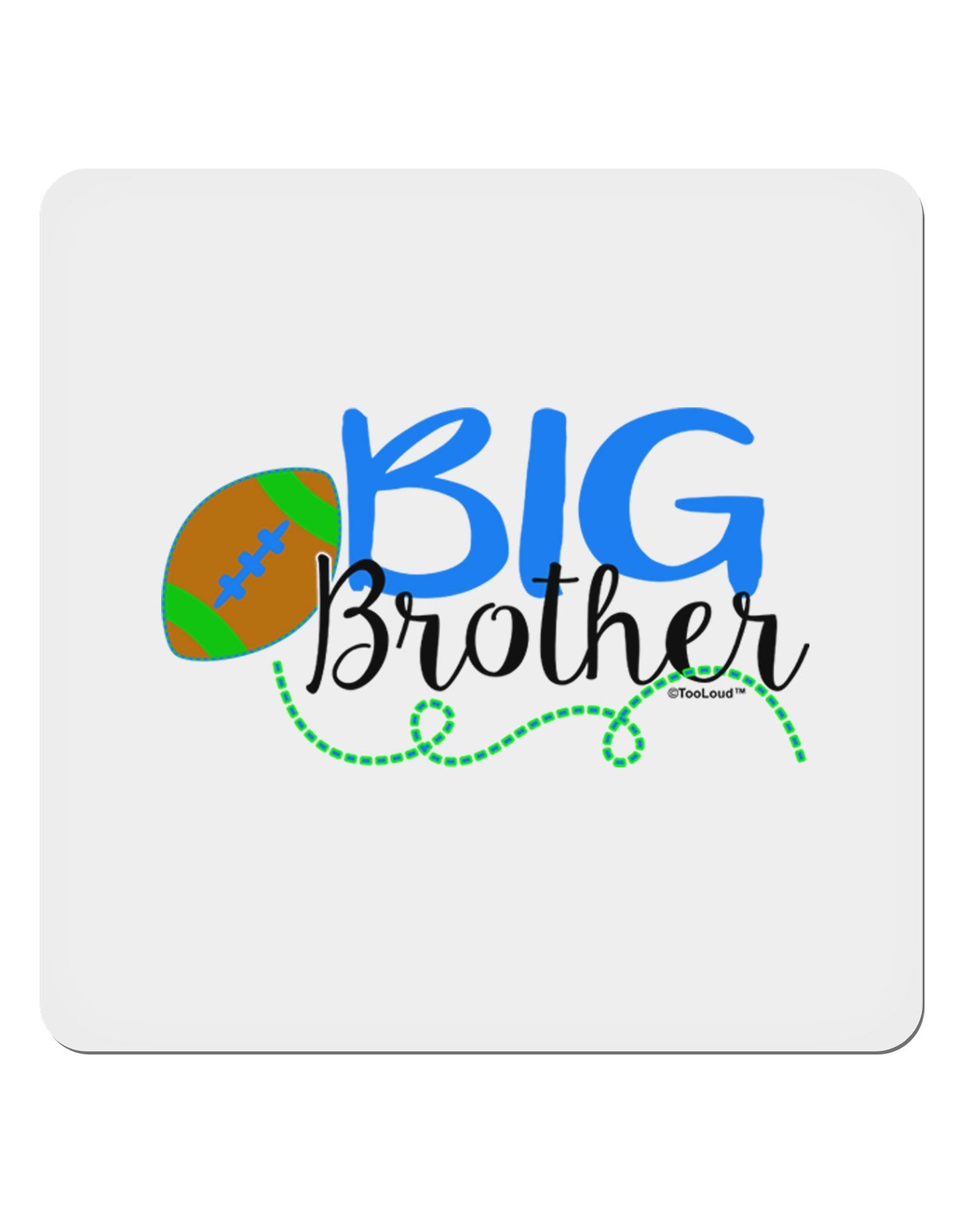 Big Brother 4x4" Square Sticker-Stickers-TooLoud-4-Davson Sales