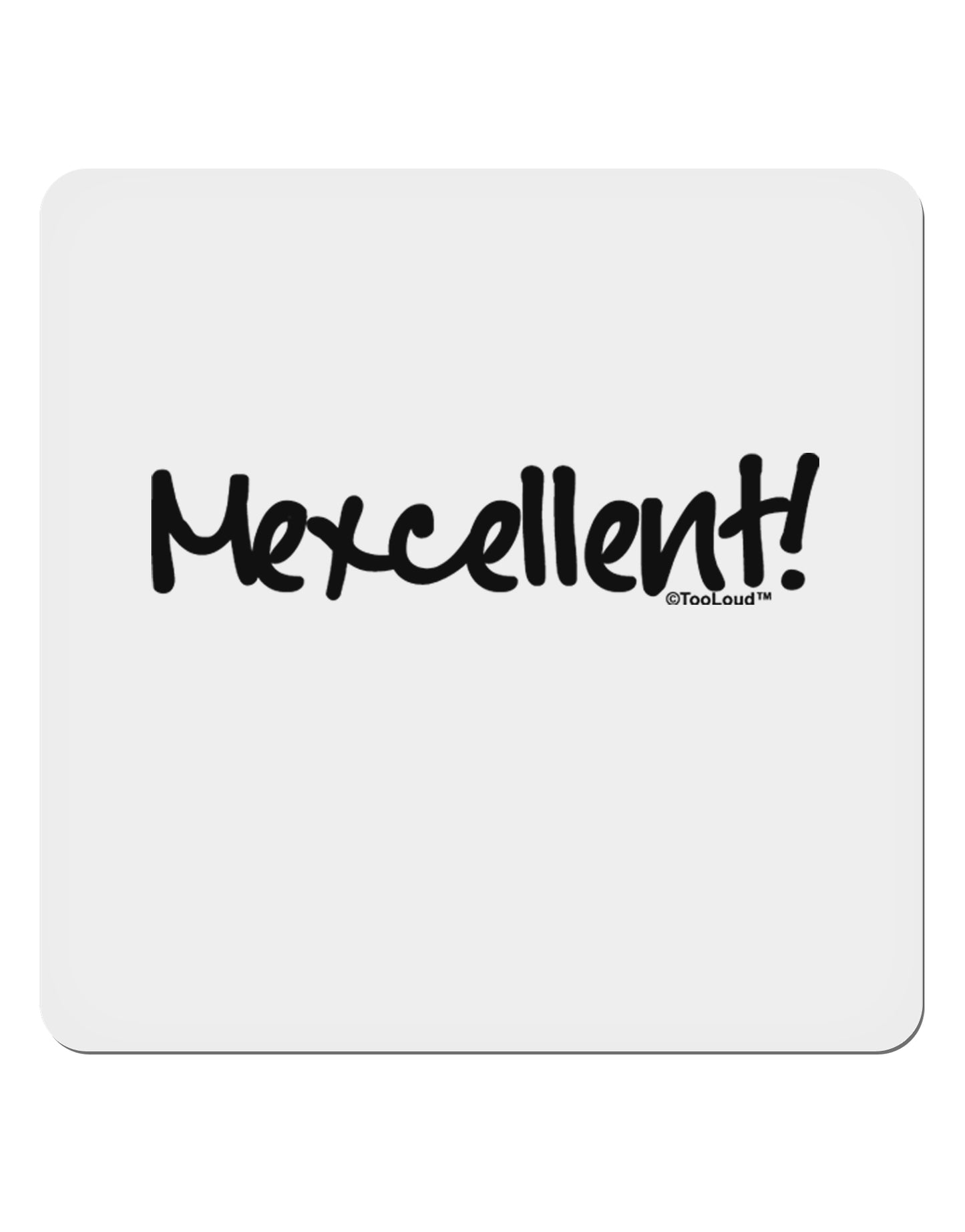 Mexcellent - Cinco De Mayo 4x4" Square Sticker 4 Pieces-Stickers-TooLoud-White-Davson Sales