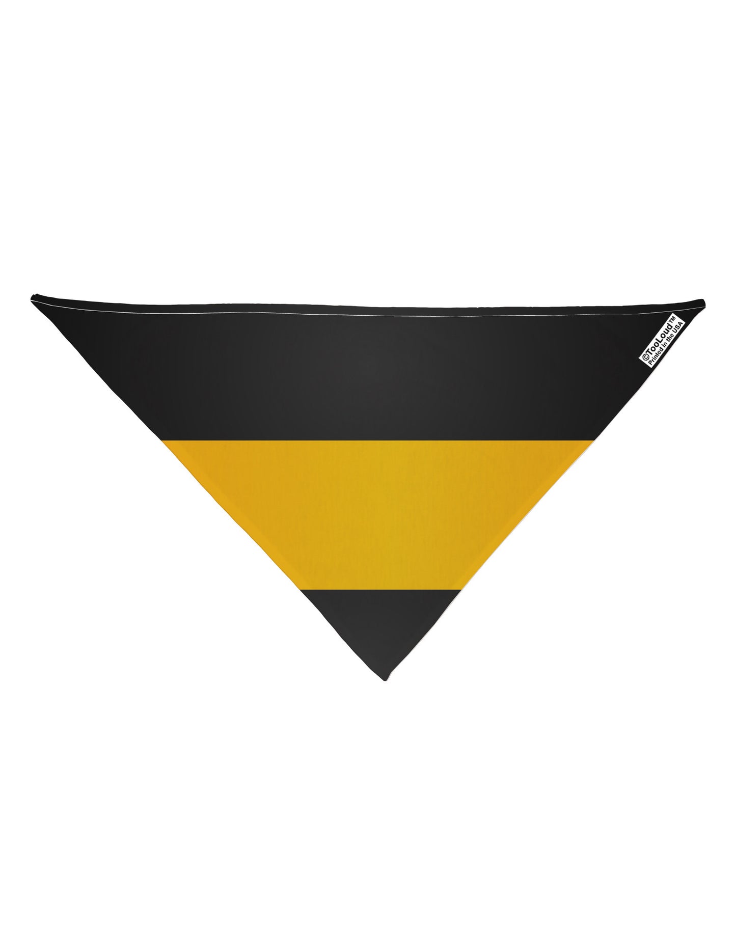 Bee Stripe Costume Dog Bandana 26" All Over Print-Dog Bandana-TooLoud-White-One-Size-Fits-Most-Davson Sales