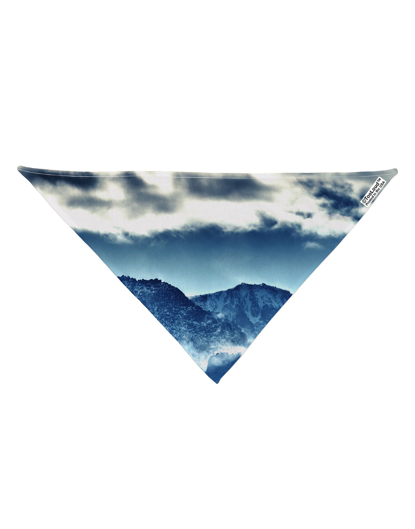 Mountain Landsscape All-Over Dog Bandana 26" All Over Print-Dog Bandana-TooLoud-White-One-Size-Fits-Most-Davson Sales