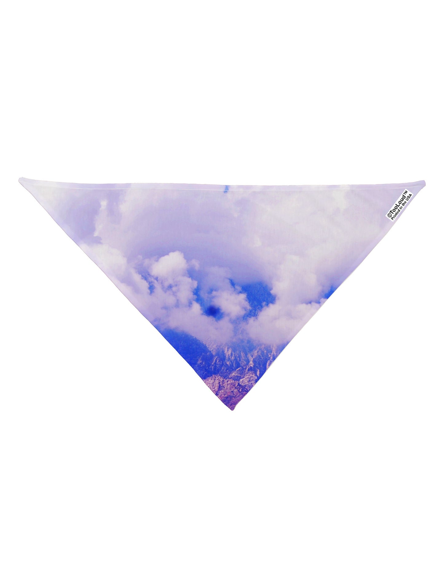 California Mountainscape Dog Bandana 26" All Over Print-Dog Bandana-TooLoud-White-One-Size-Fits-Most-Davson Sales