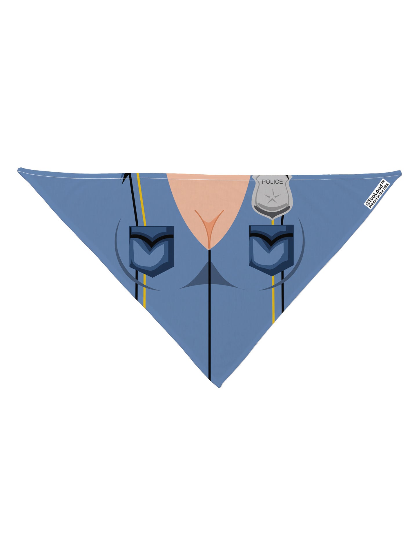 Sexy Cop AOP Dog Bandana 26" All Over Print-Dog Bandana-TooLoud-White-One-Size-Fits-Most-Davson Sales