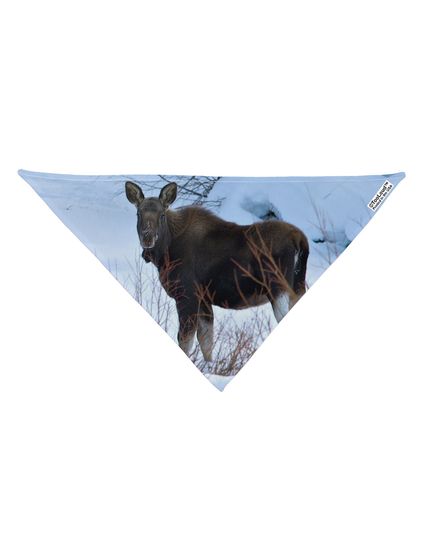 TooLoud Winter Scene All-Over-Print Dog Bandana 26" All Over Print-Dog Bandana-TooLoud-White-One-Size-Fits-Most-Davson Sales