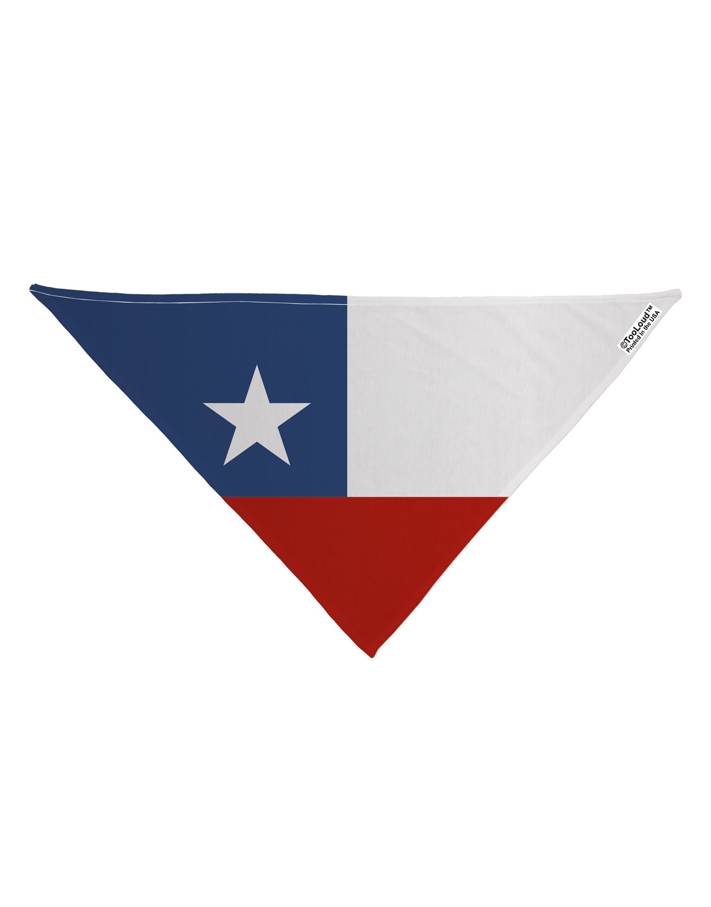 Chile Flag AOP Dog Bandana 26" All Over Print-Dog Bandana-TooLoud-White-One-Size-Fits-Most-Davson Sales