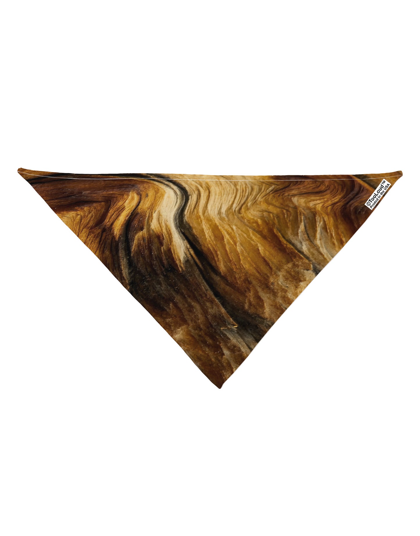 TooLoud Wood Texture AOP Dog Bandana 26" All Over Print-Dog Bandana-TooLoud-White-One-Size-Fits-Most-Davson Sales