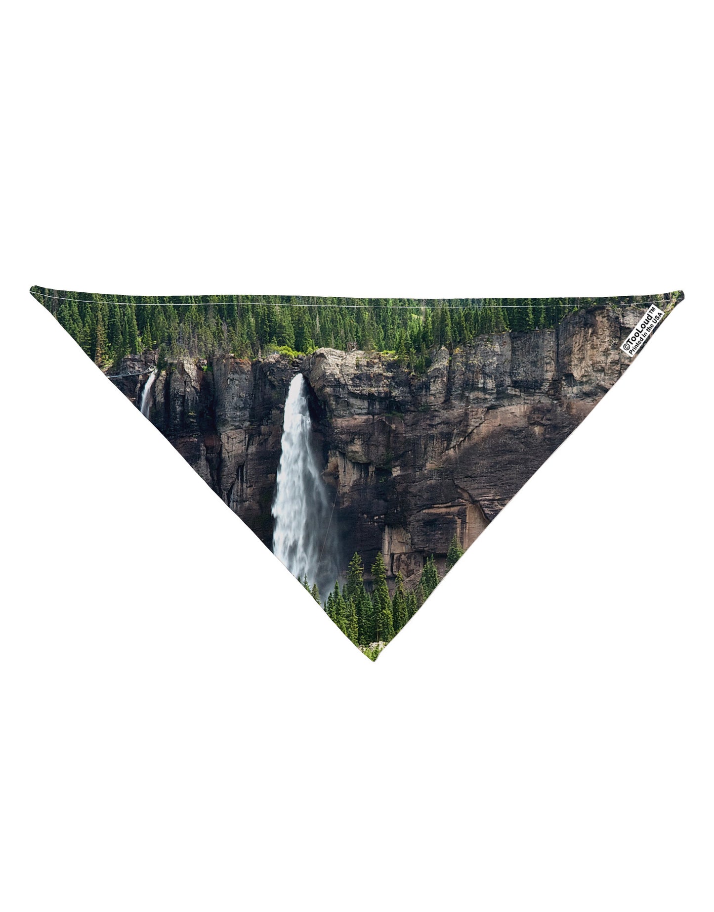 Nature Beauty - Cliffs Dog Bandana 26" All Over Print by-Dog Bandana-TooLoud-White-One-Size-Fits-Most-Davson Sales