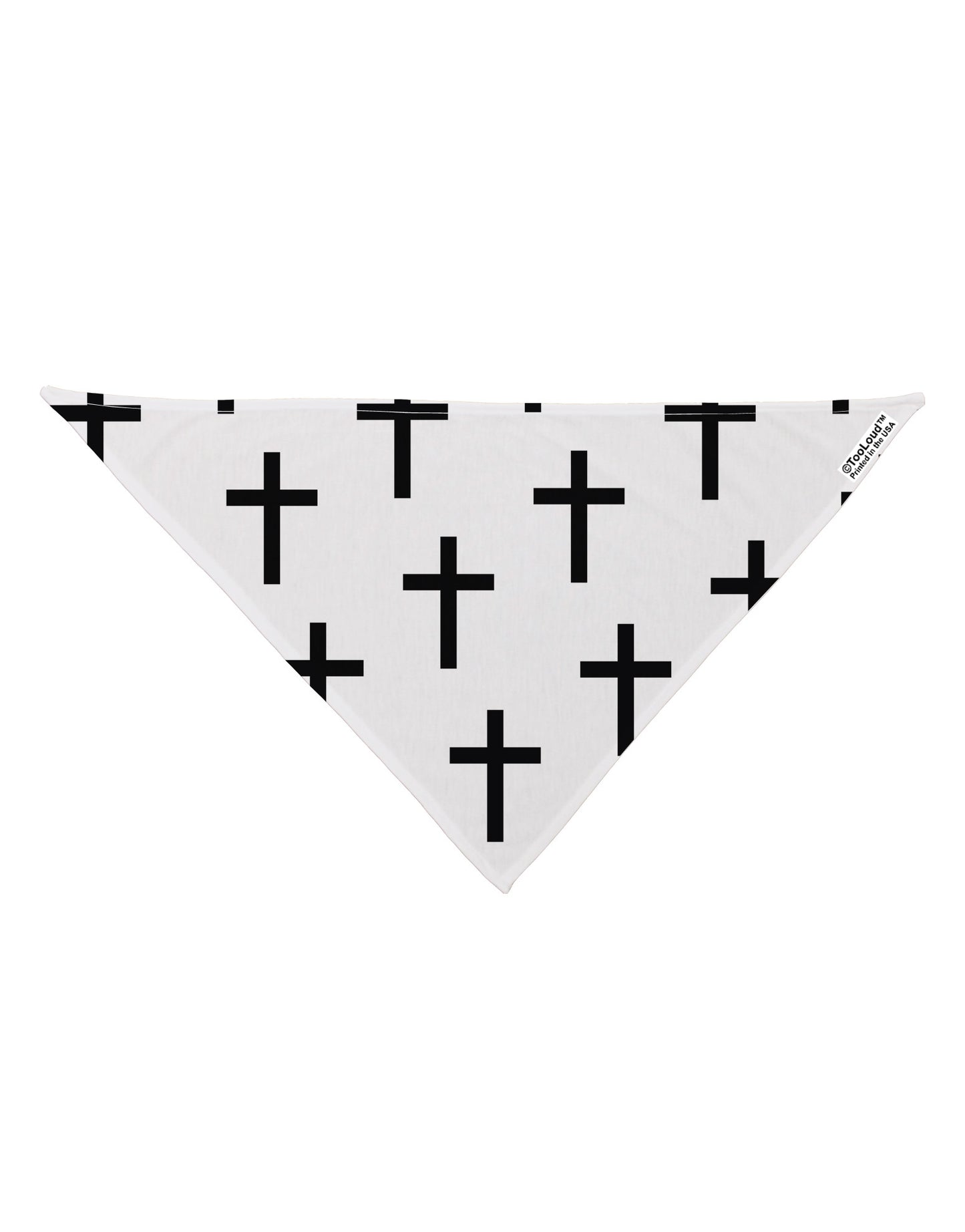 Christian Crosses Dog Bandana 26" All Over Print-Dog Bandana-TooLoud-White-One-Size-Fits-Most-Davson Sales