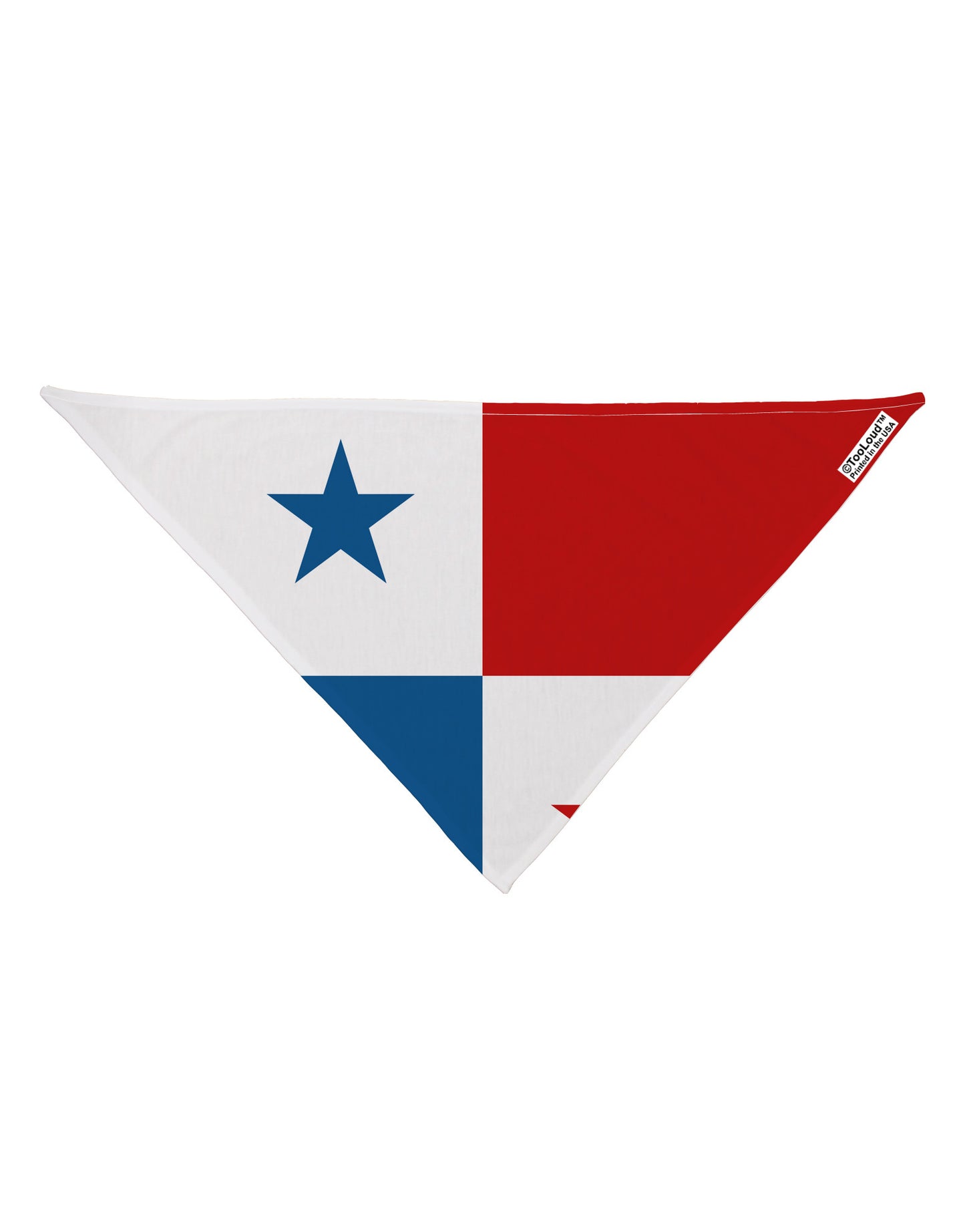 Panama Flag AOP Dog Bandana 26" All Over Print-Dog Bandana-TooLoud-White-One-Size-Fits-Most-Davson Sales