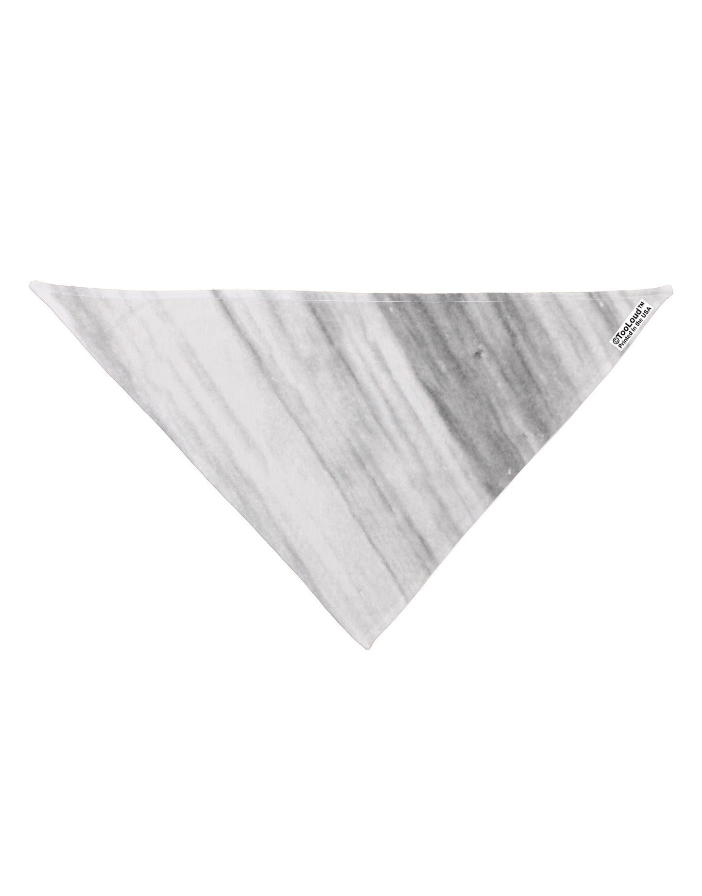 White Marble Pattern Dog Bandana 26" All Over Print by-Dog Bandana-TooLoud-White-One-Size-Fits-Most-Davson Sales