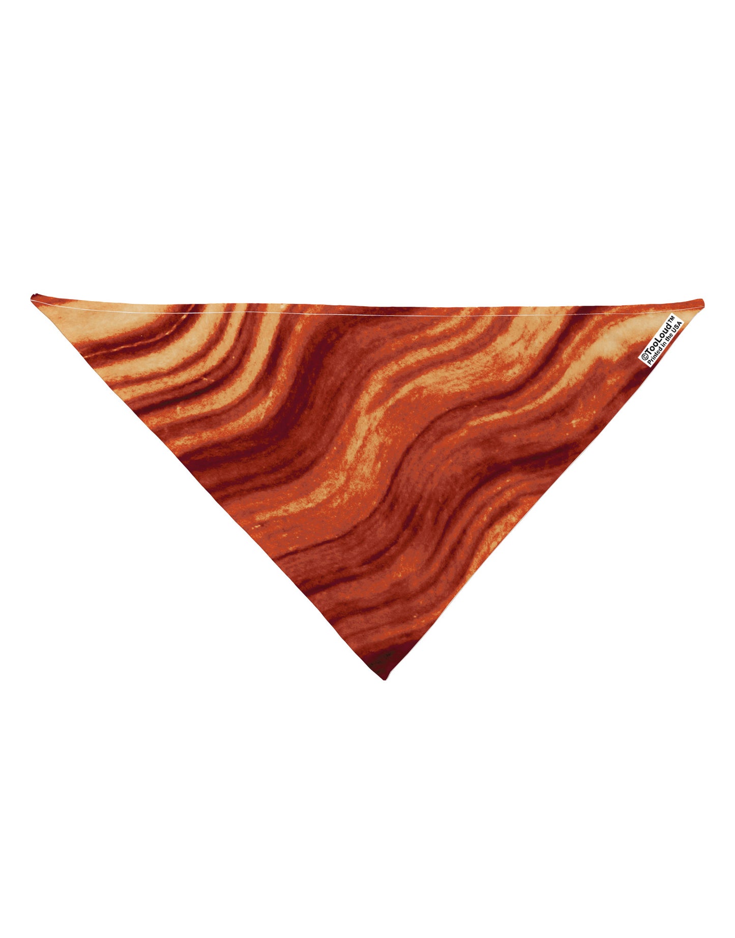 Bacon Bacon Bacon Dog Bandana 26" All Over Print by-Dog Bandana-TooLoud-White-One-Size-Fits-Most-Davson Sales