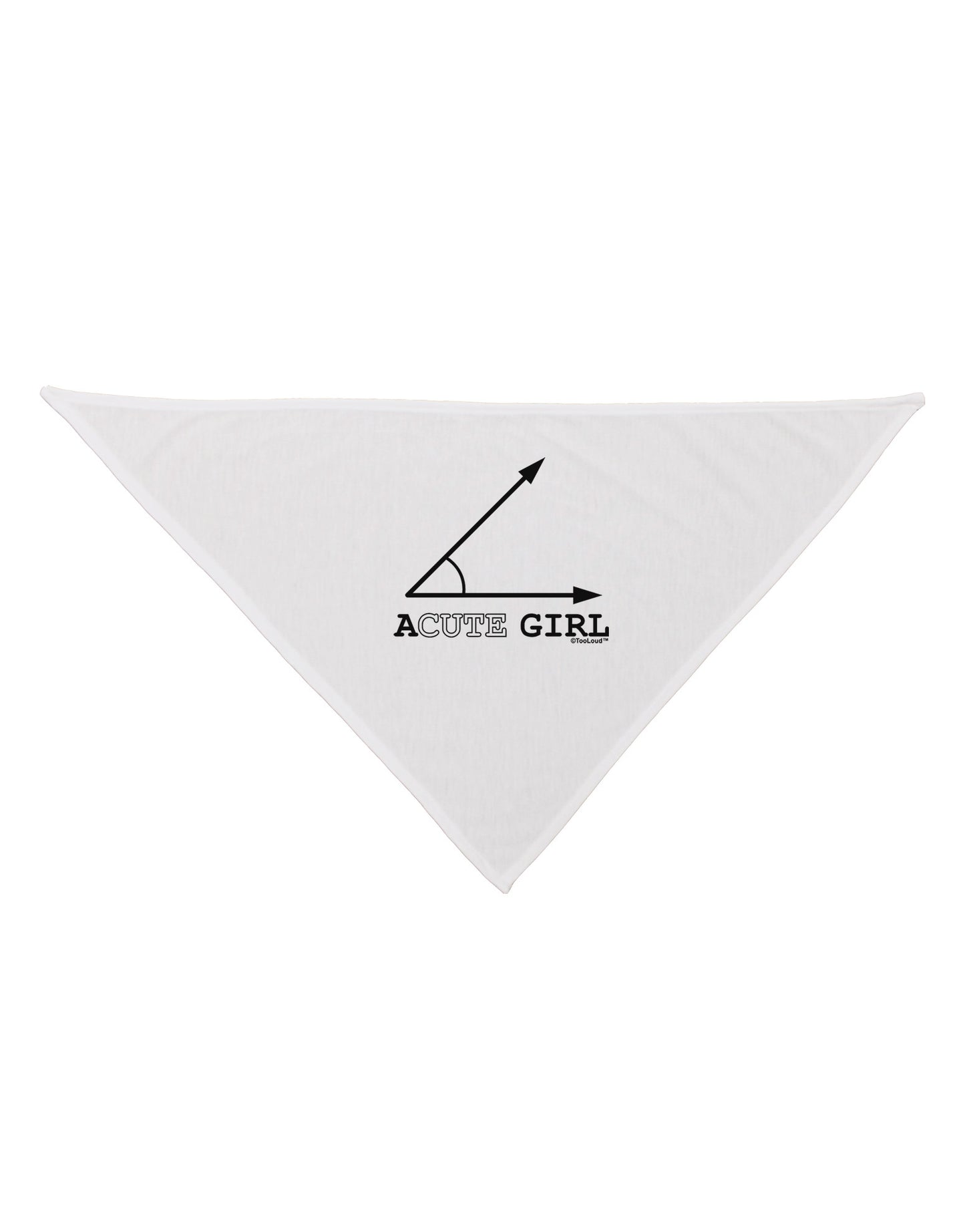 Acute Girl Dog Bandana 26-Dog Bandana-TooLoud-White-One-Size-Fits-Most-Davson Sales