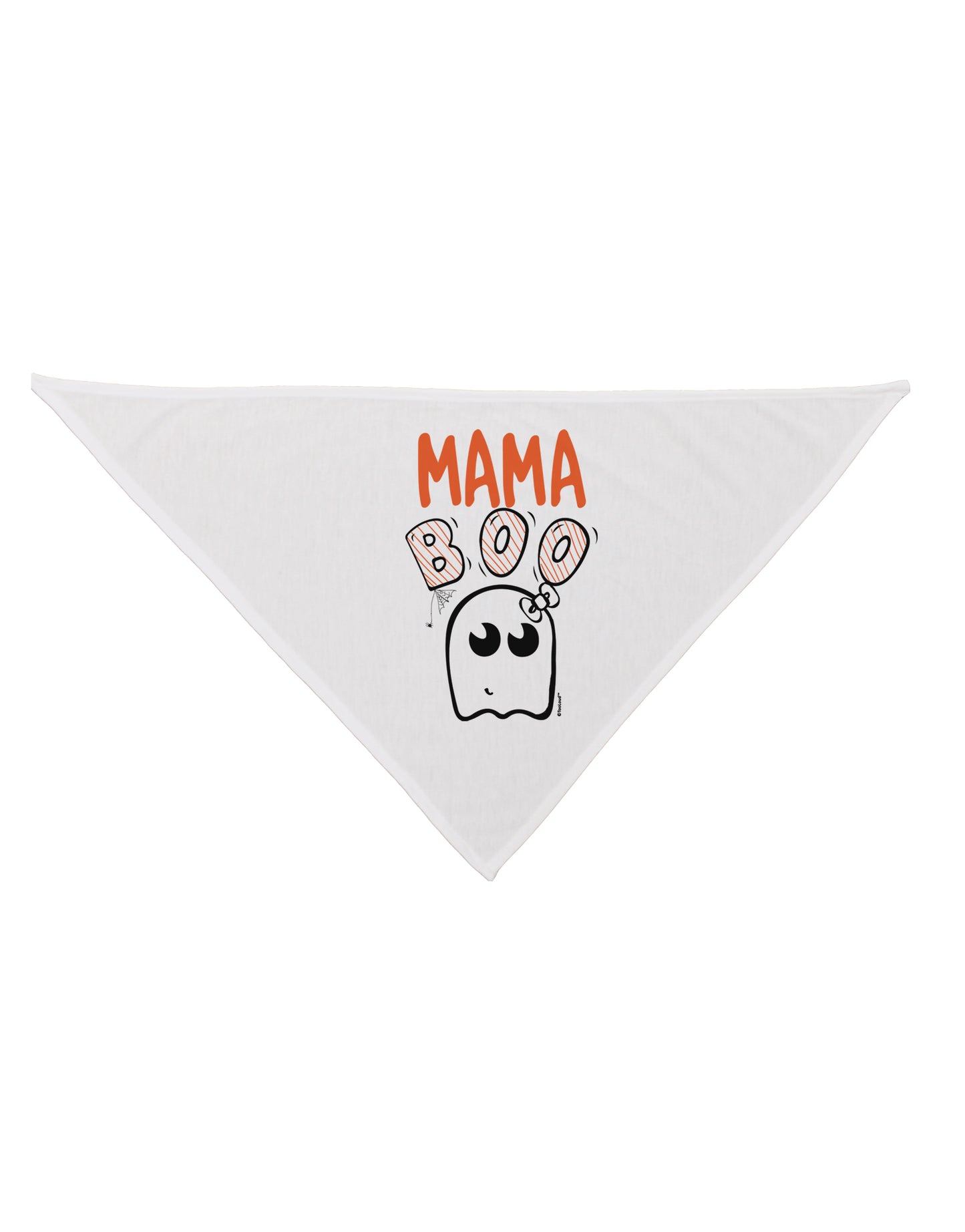 Mama Boo Ghostie Dog Bandana 26 Inch-Dog Bandana-TooLoud-White-One-Size-Fits-Most-Davson Sales