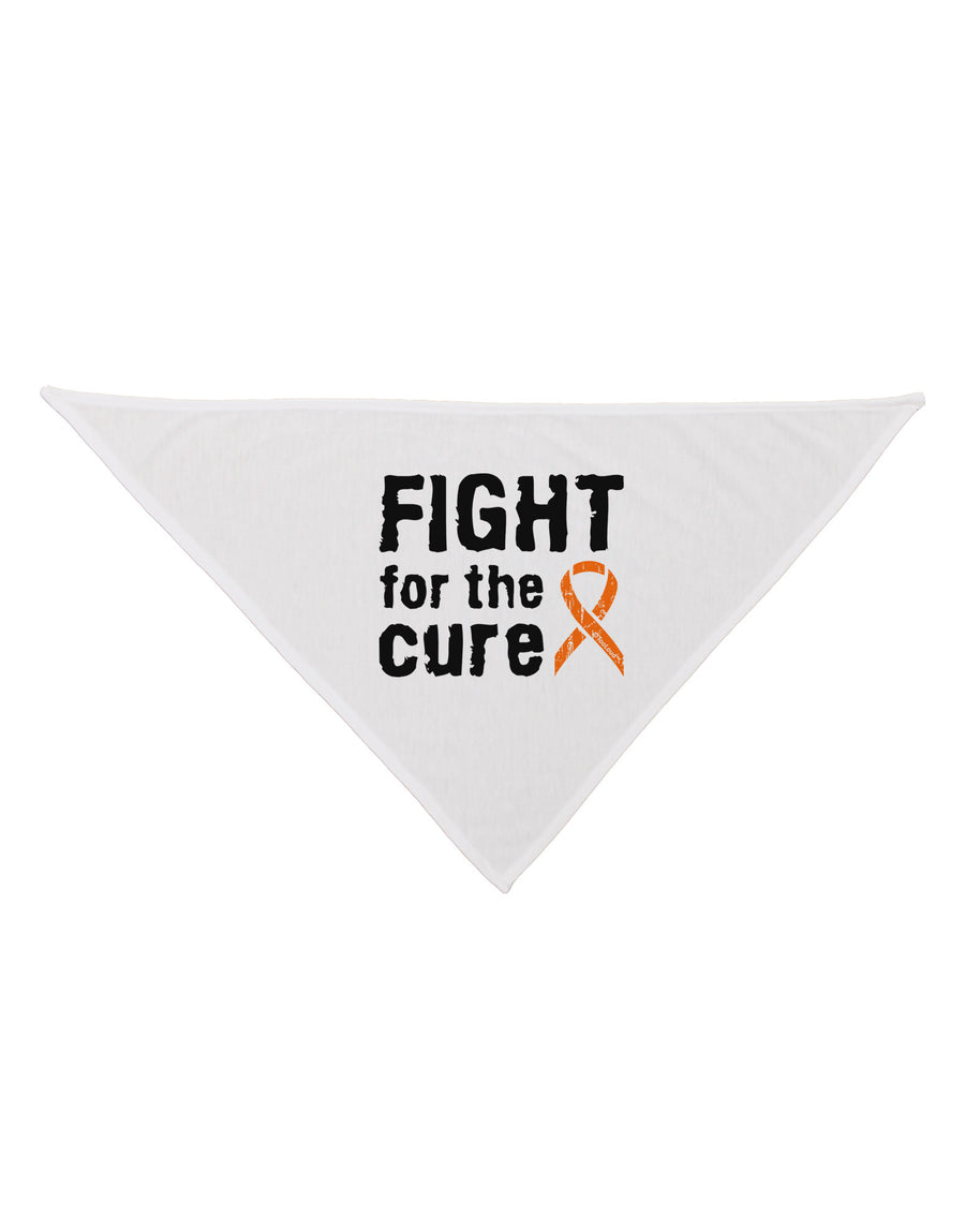 Fight for the Cure - Orange Ribbon Leukemia Dog Bandana 26