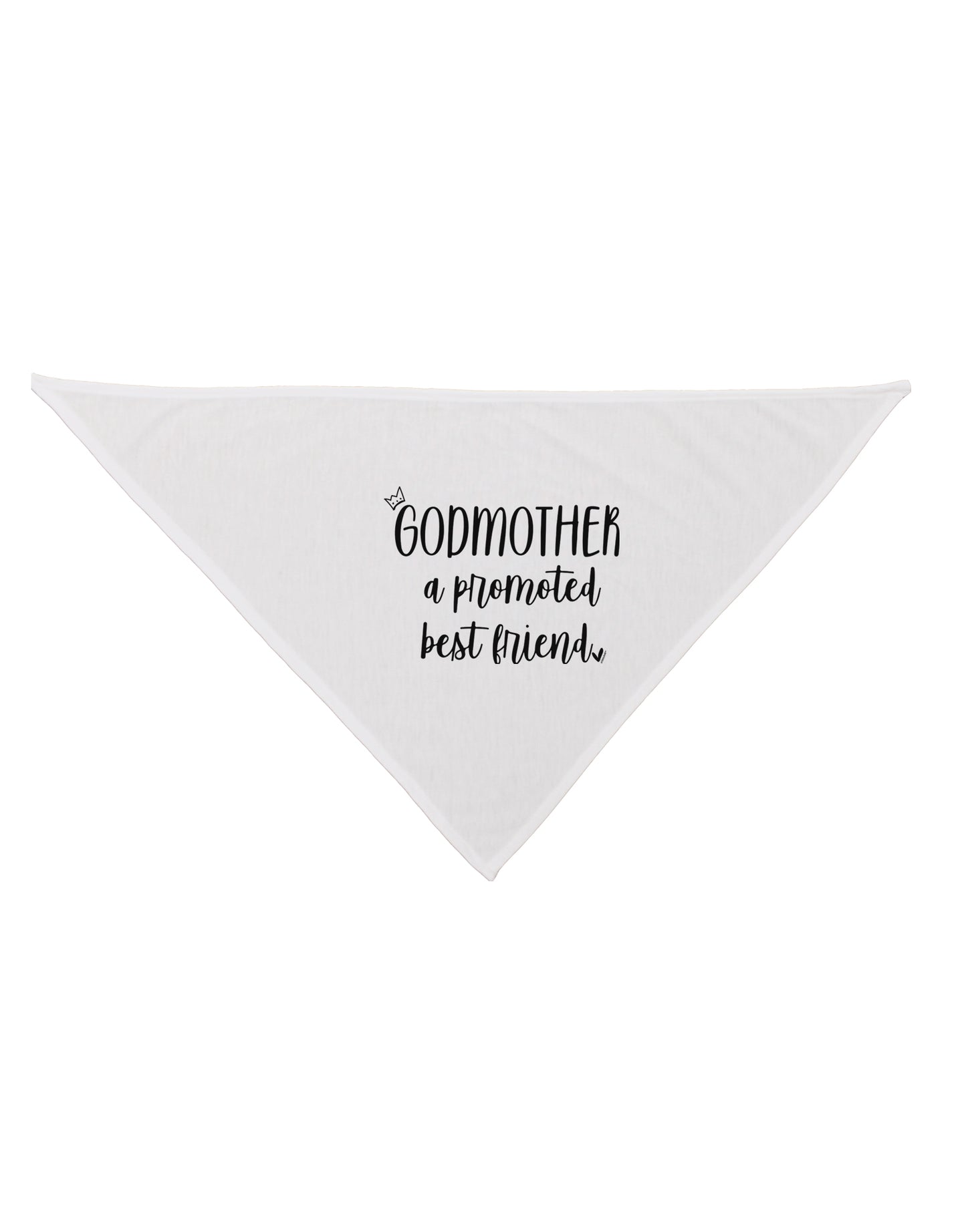 TooLoud Godmother Dog Bandana 26 Inch-Dog Bandana-TooLoud-White-One-Size-Fits-Most-Davson Sales