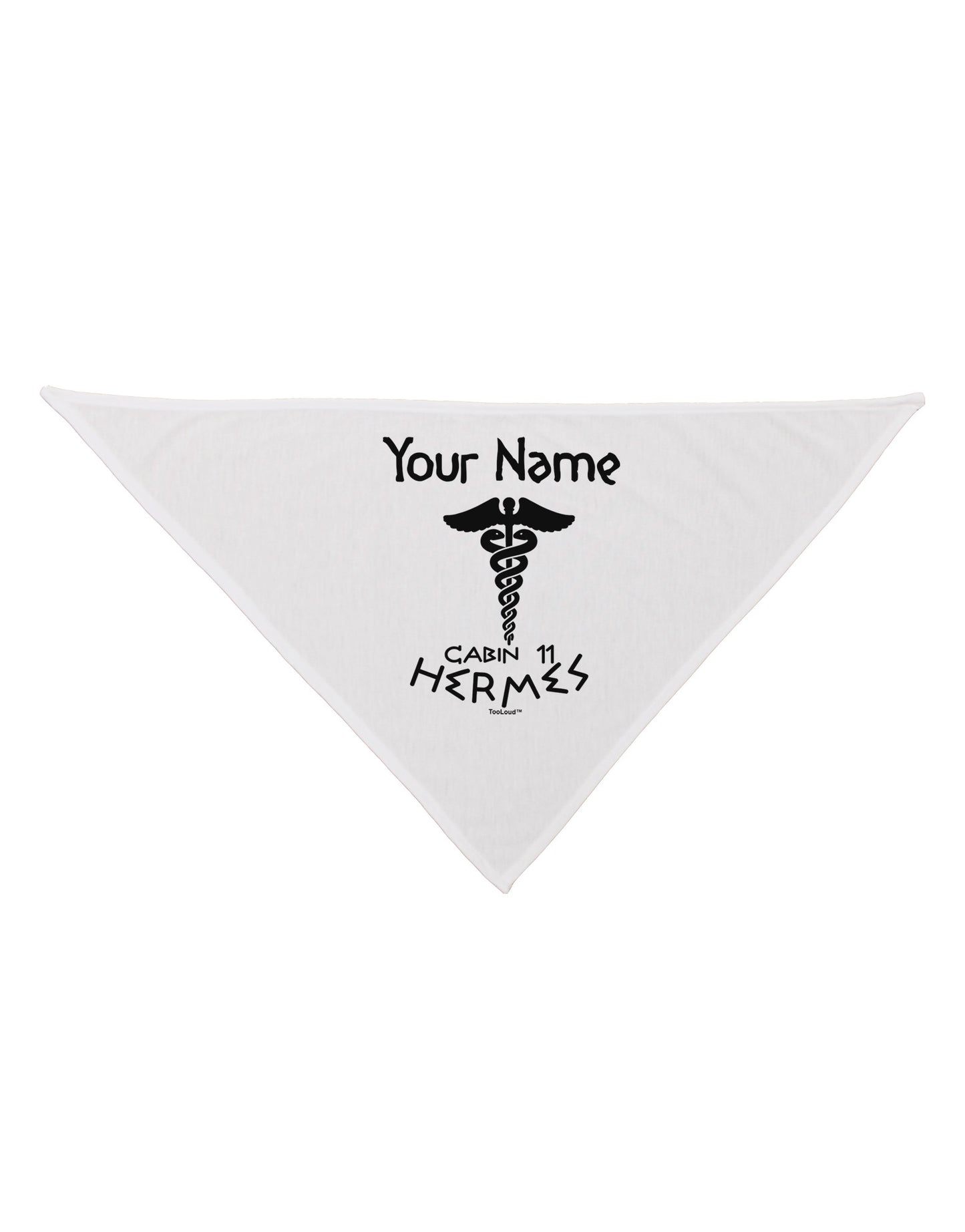 Personalized Cabin 11 Hermes Dog Bandana 26" by-Dog Bandana-TooLoud-White-One-Size-Fits-Most-Davson Sales