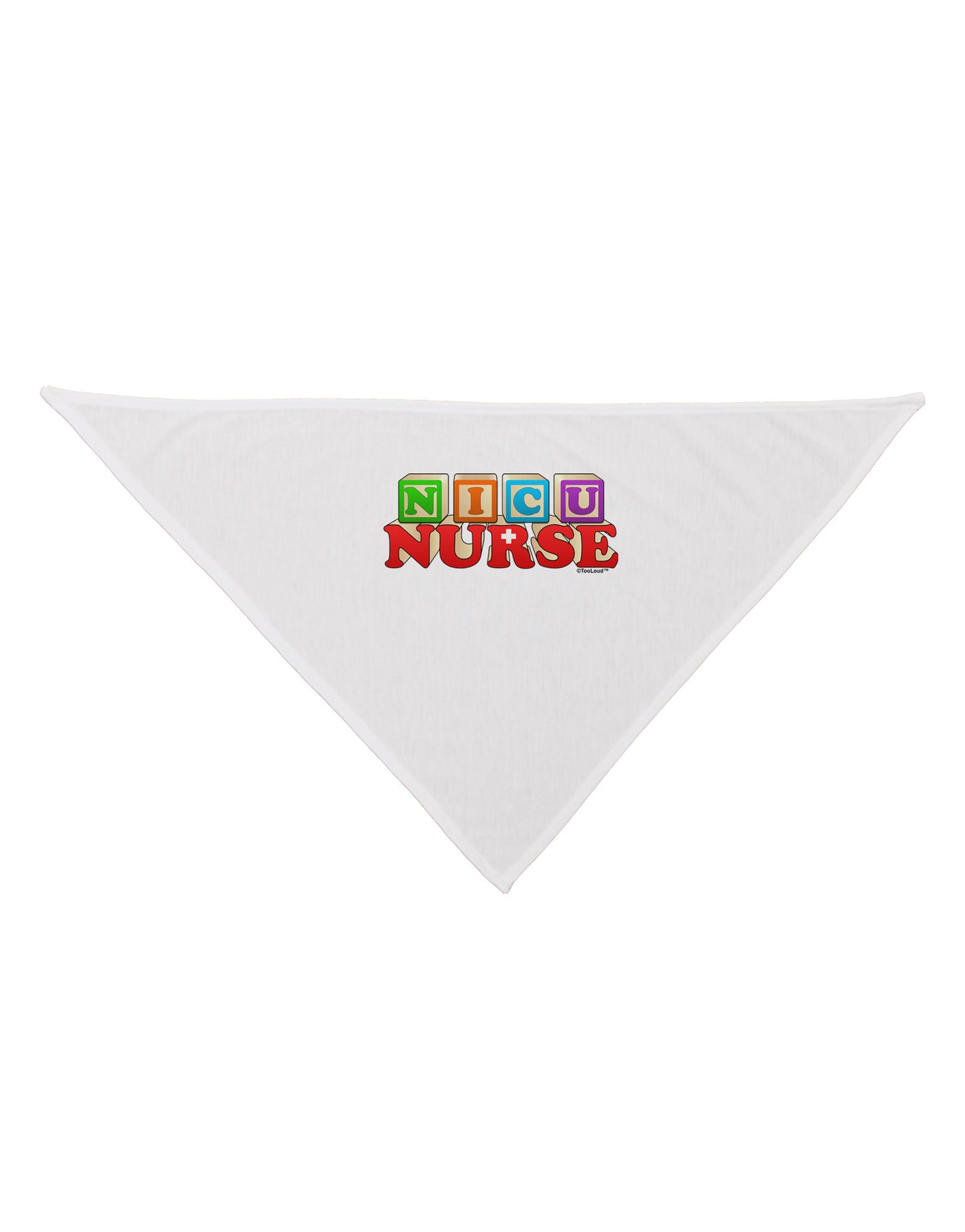 Nicu Nurse Dog Bandana 26-Dog Bandana-TooLoud-White-One-Size-Fits-Most-Davson Sales