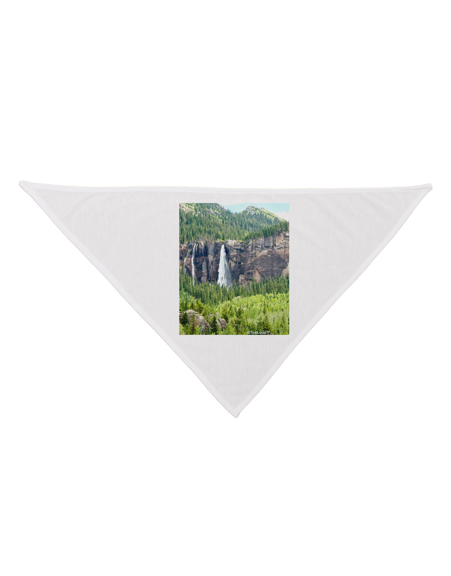 Beautiful Cliffs Nature Dog Bandana 26" by-Dog Bandana-TooLoud-White-One-Size-Fits-Most-Davson Sales