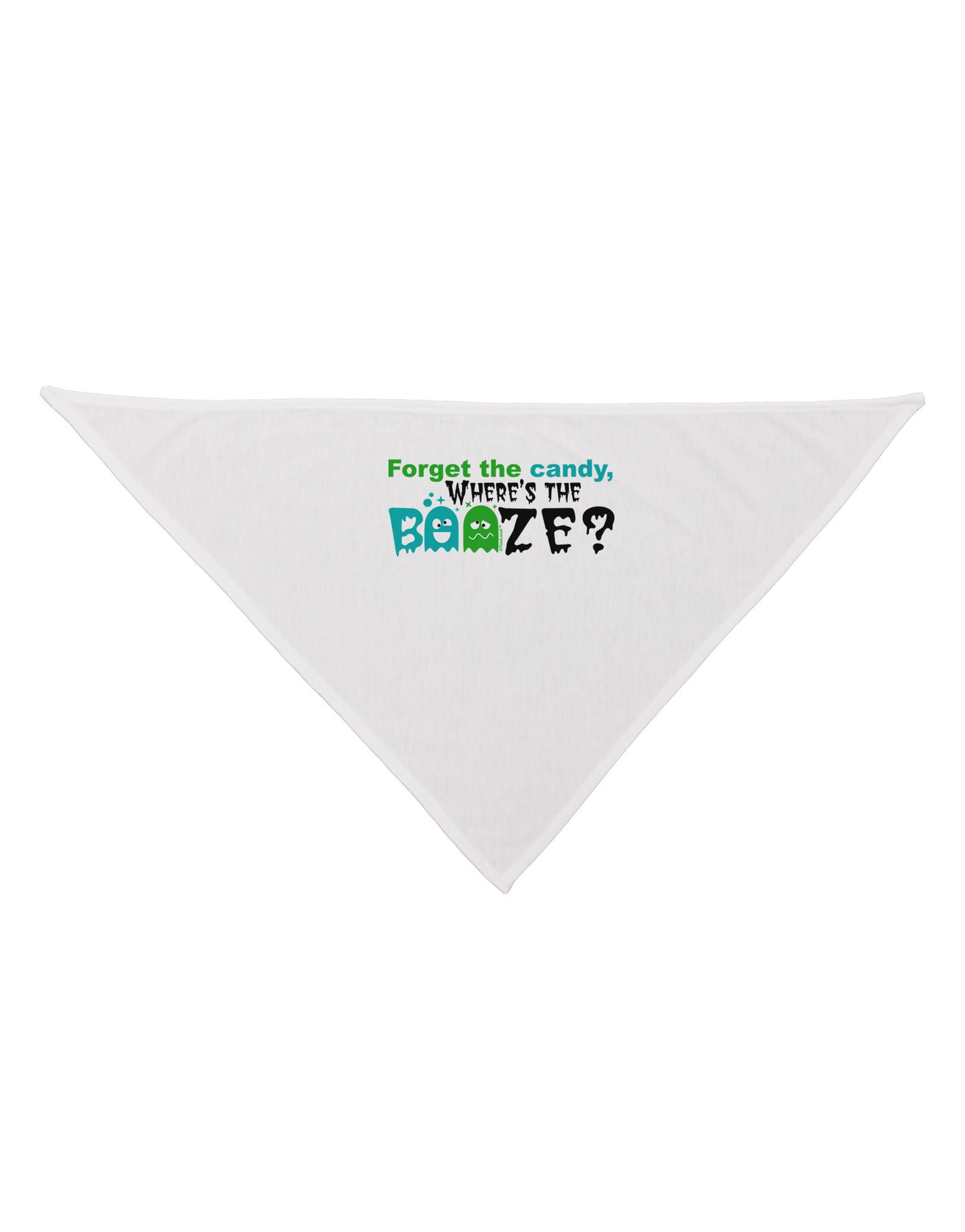 Where's The Booze Dog Bandana 26-Dog Bandana-TooLoud-White-One-Size-Fits-Most-Davson Sales