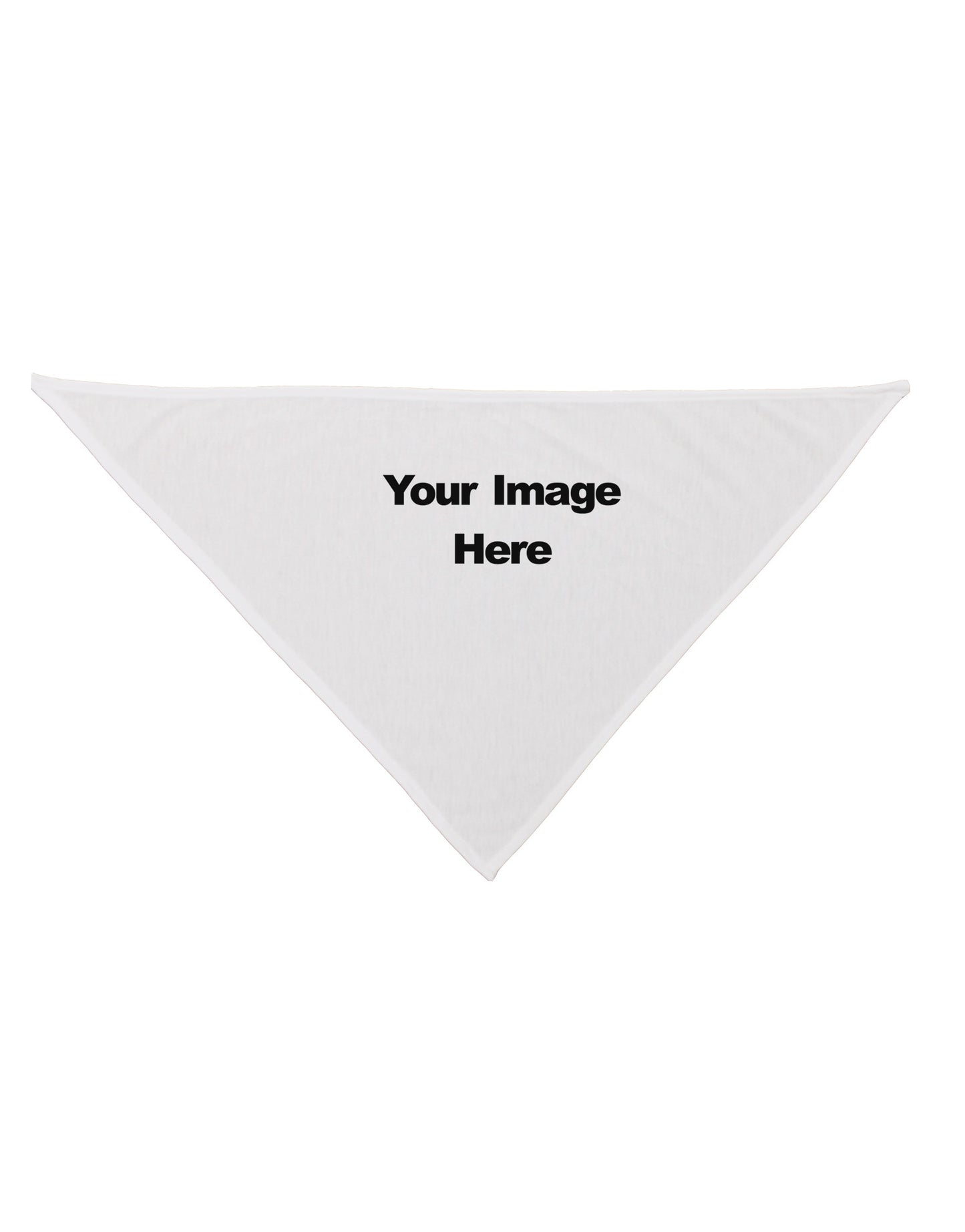 Custom Personalized Image and Text 26 in. Dog Bandana-Dog Bandana-TooLoud-White-One-Size-Fits-Most-Davson Sales