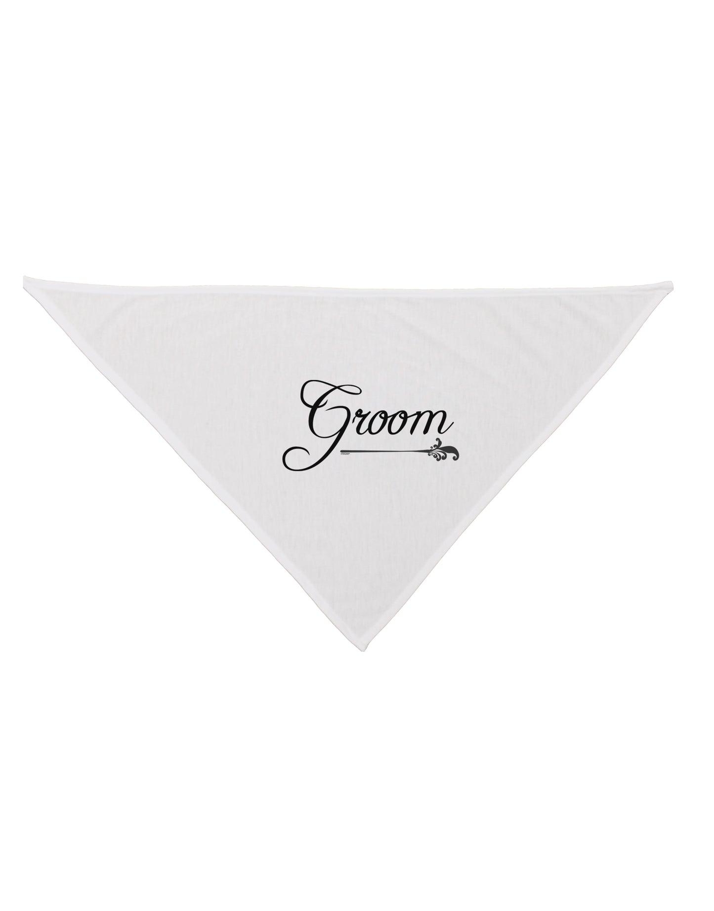 TooLoud Groom Dog Bandana 26 Inch-Dog Bandana-TooLoud-White-One-Size-Fits-Most-Davson Sales