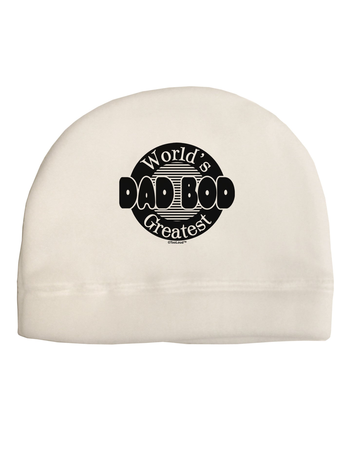 Worlds Greatest Dad Bod Adult Fleece Beanie Cap Hat by TooLoud-Beanie-TooLoud-White-One-Size-Fits-Most-Davson Sales
