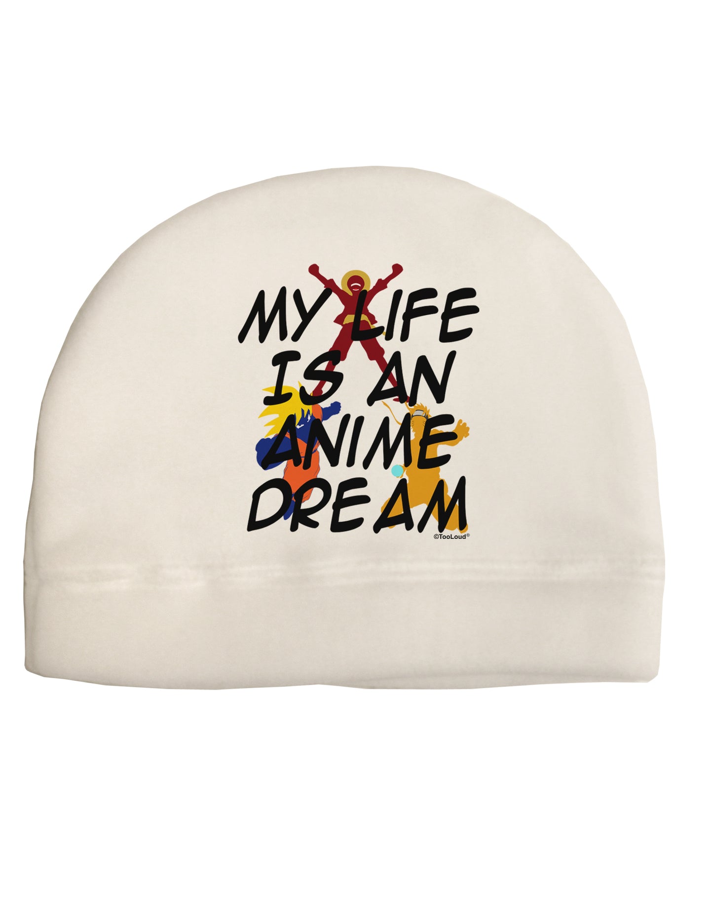 My Life Is An Anime Dream Adult Fleece Beanie Cap Hat by TooLoud-TooLoud-White-One-Size-Fits-Most-Davson Sales