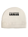 Cancun Mexico - Cinco de Mayo Adult Fleece Beanie Cap Hat-Beanie-TooLoud-White-One-Size-Fits-Most-Davson Sales