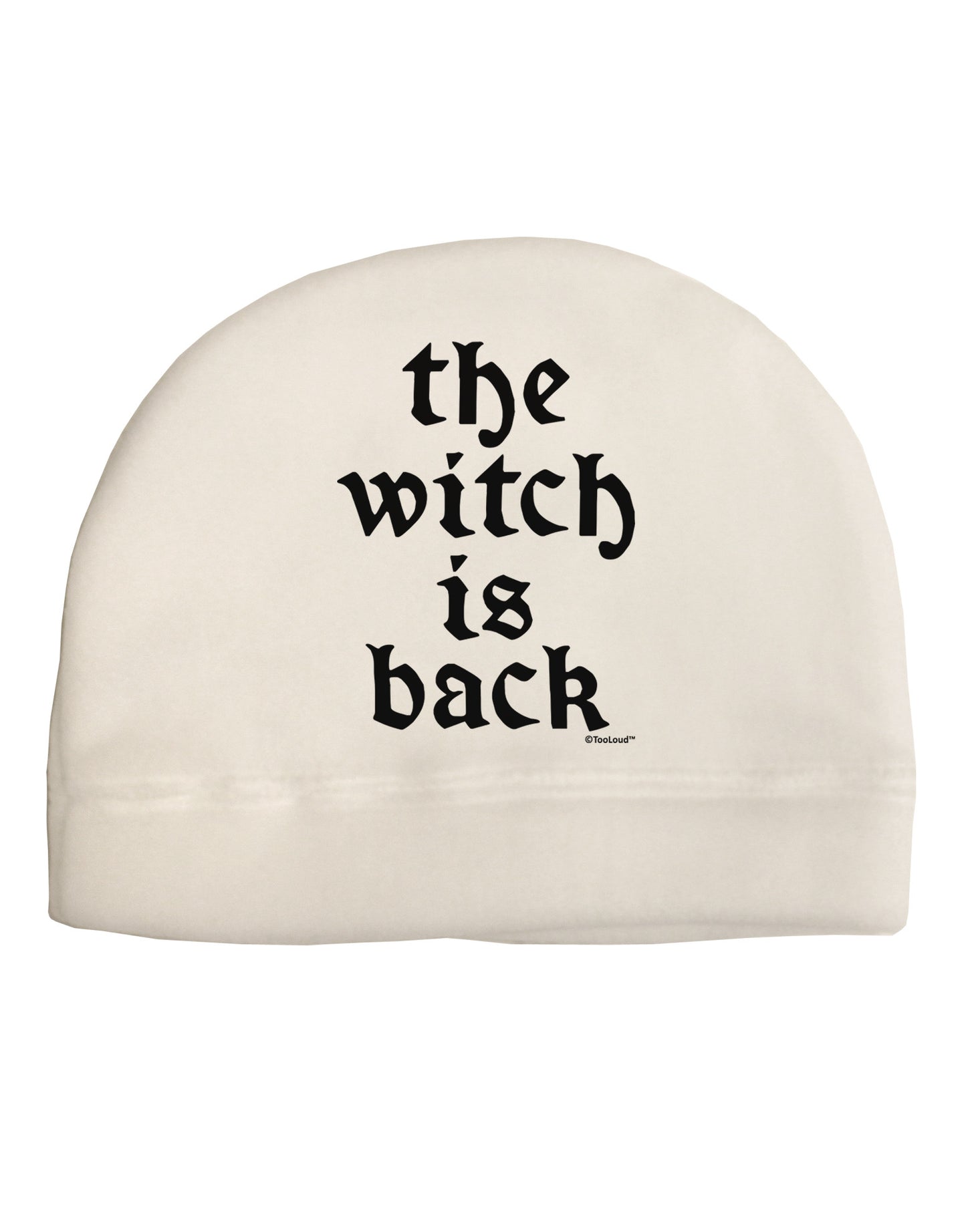 The Witch Is Back Adult Fleece Beanie Cap Hat by TooLoud-Beanie-TooLoud-White-One-Size-Fits-Most-Davson Sales